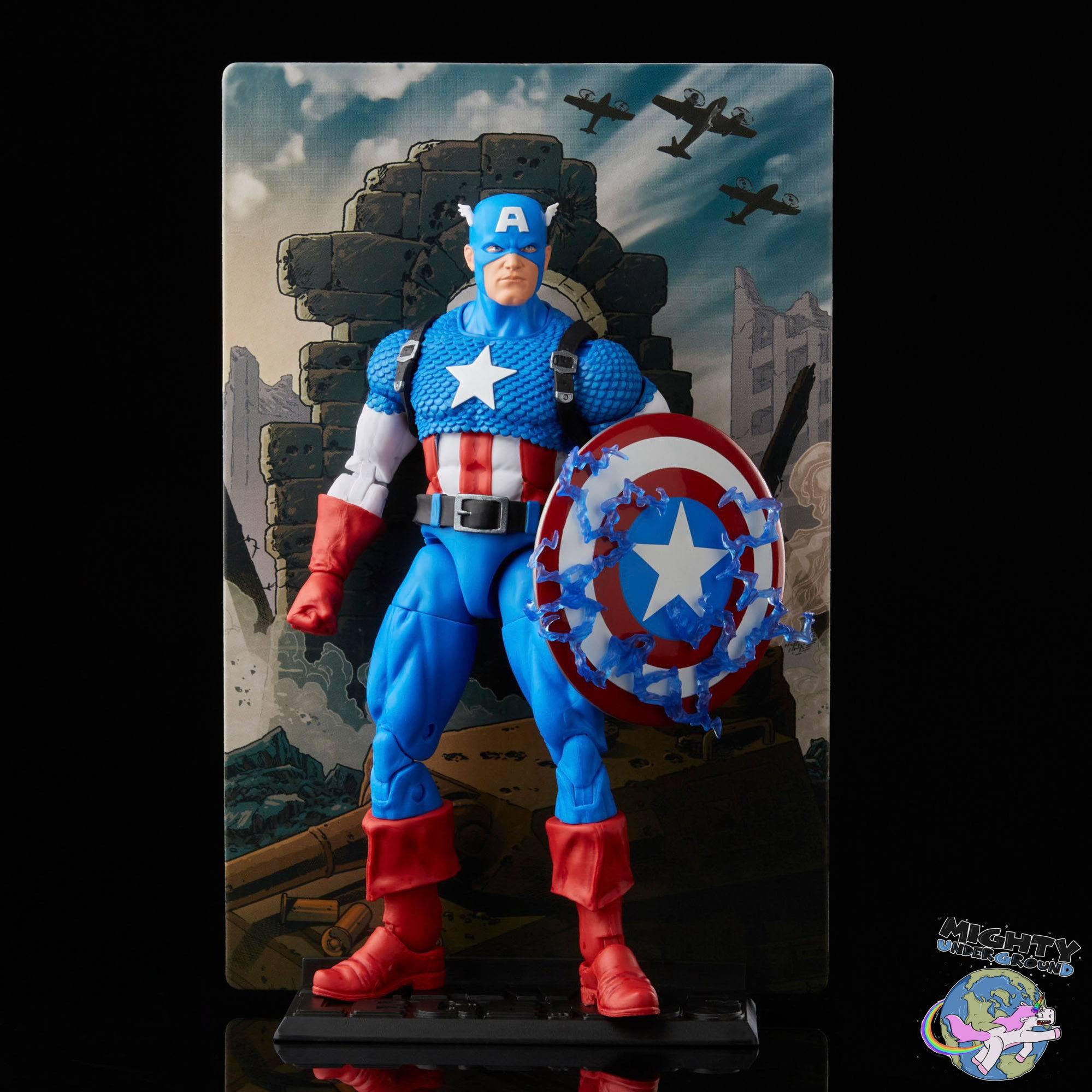 Marvel Legends: Iron Man & Captain America (20th Anniversary Series 1)-Actionfiguren-Hasbro-Mighty Underground