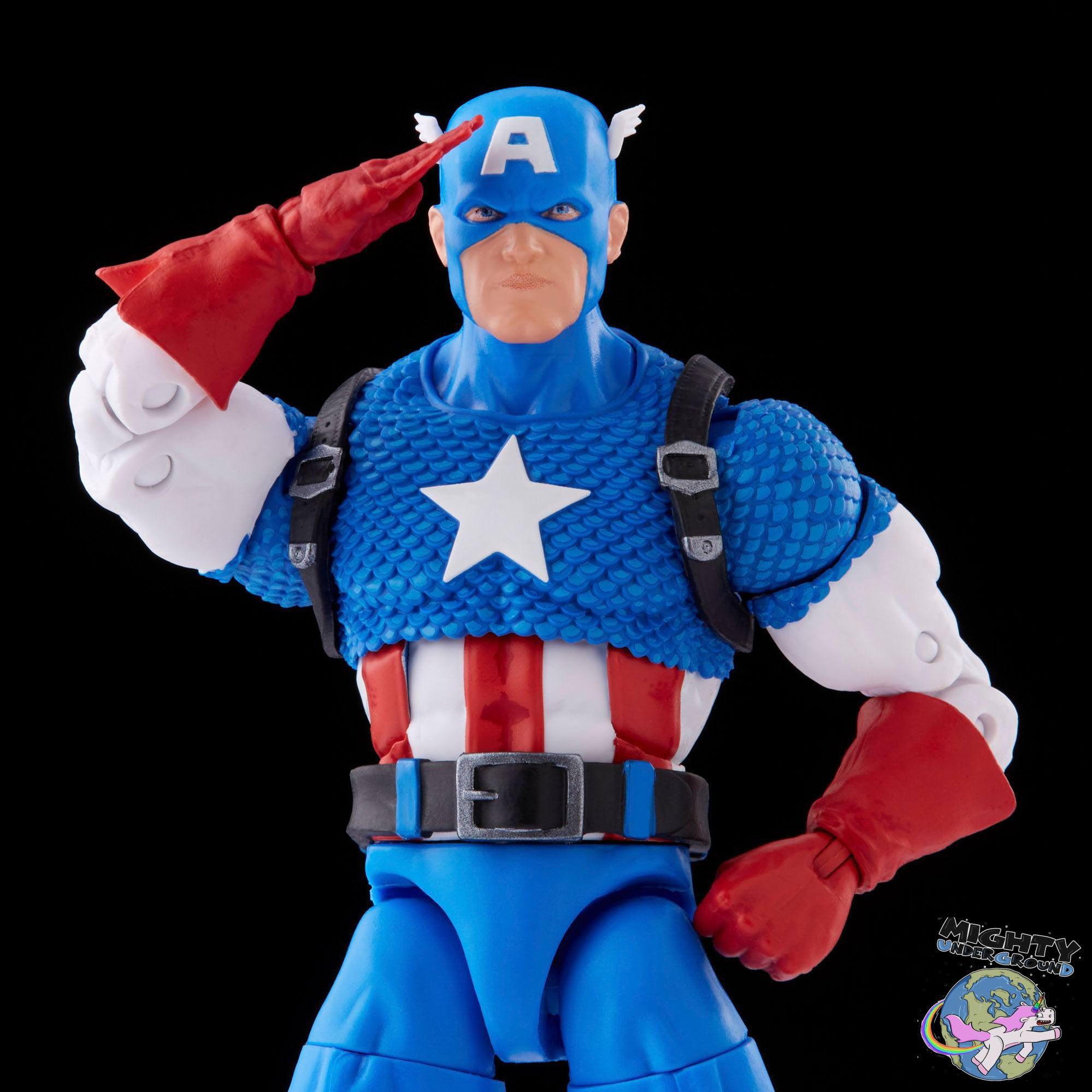 Marvel Legends: Iron Man & Captain America (20th Anniversary Series 1)-Actionfiguren-Hasbro-Mighty Underground