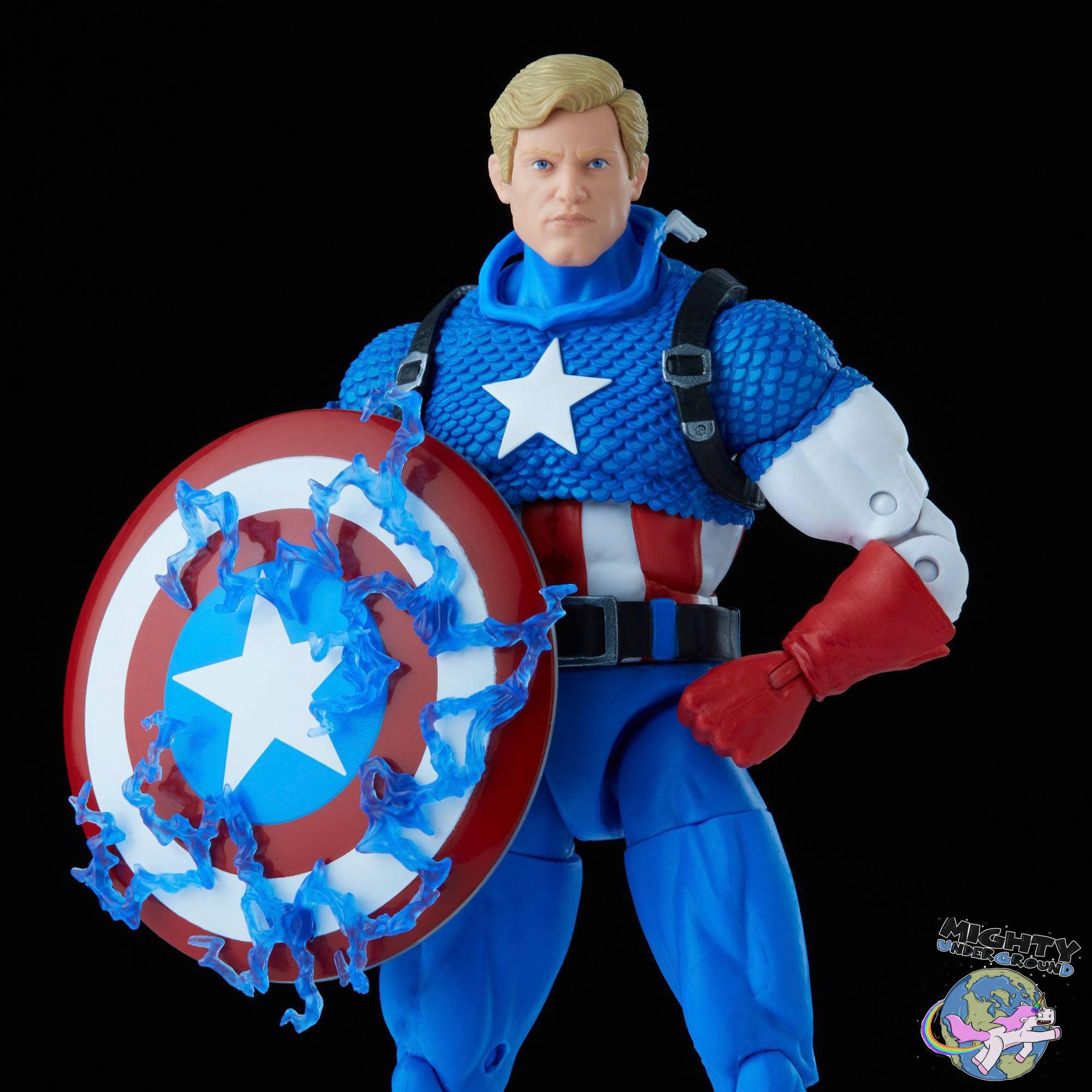 Marvel Legends: Iron Man & Captain America (20th Anniversary Series 1)-Actionfiguren-Hasbro-Mighty Underground