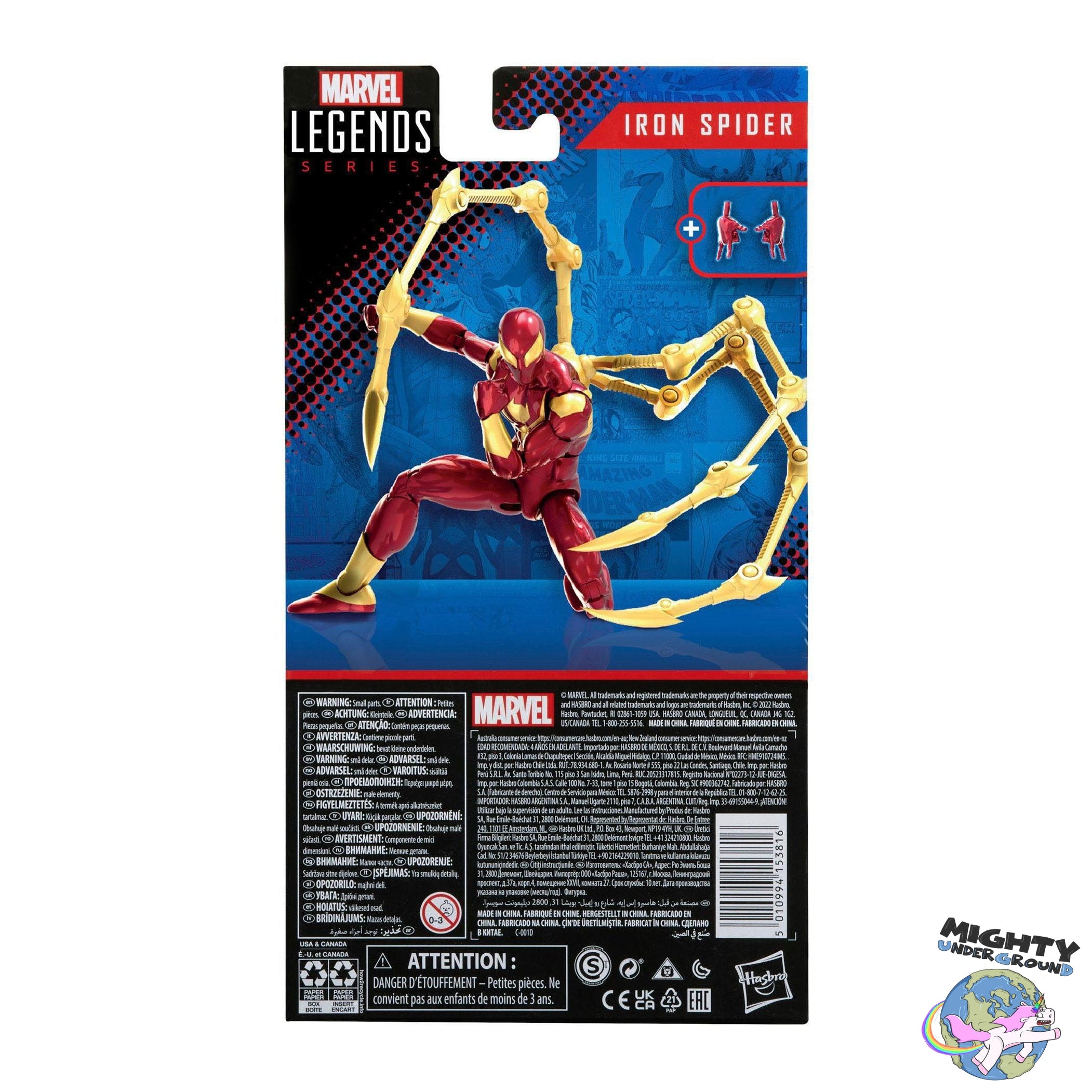 Marvel Legends: Iron Spider (Civil War)-Actionfiguren-Hasbro-Mighty Underground