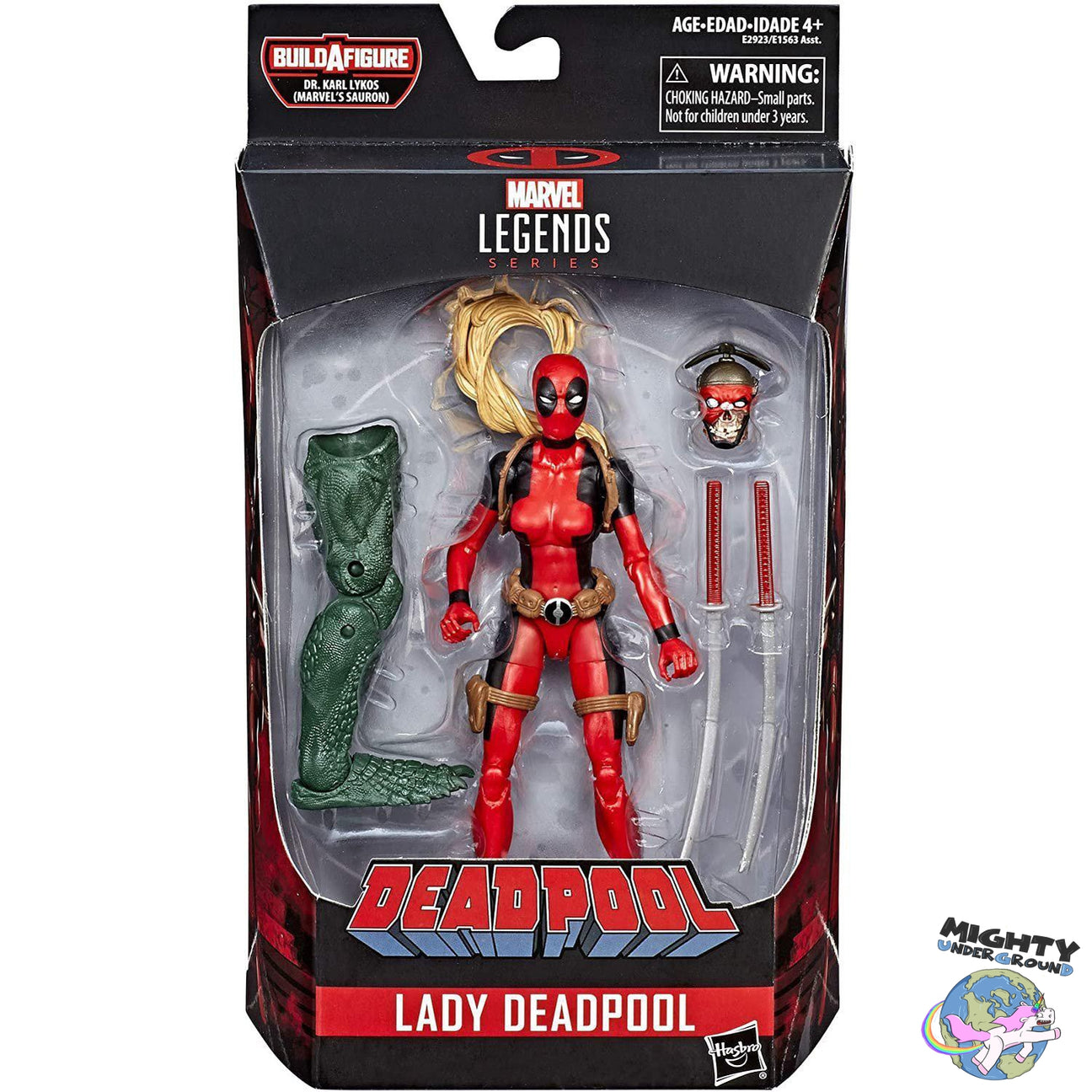 Marvel Legends: Lady Deadpool-Actionfiguren-Hasbro-Mighty Underground