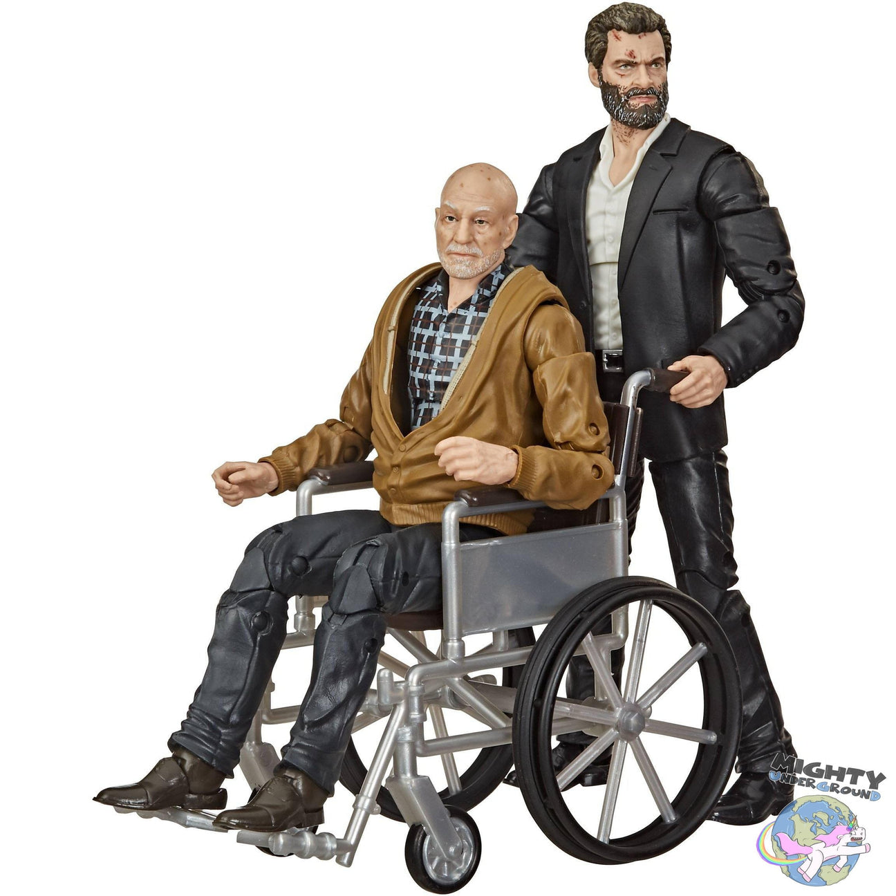 Marvel Legends: Logan & Charles Xavier-Actionfigur-Hasbro-mighty-underground