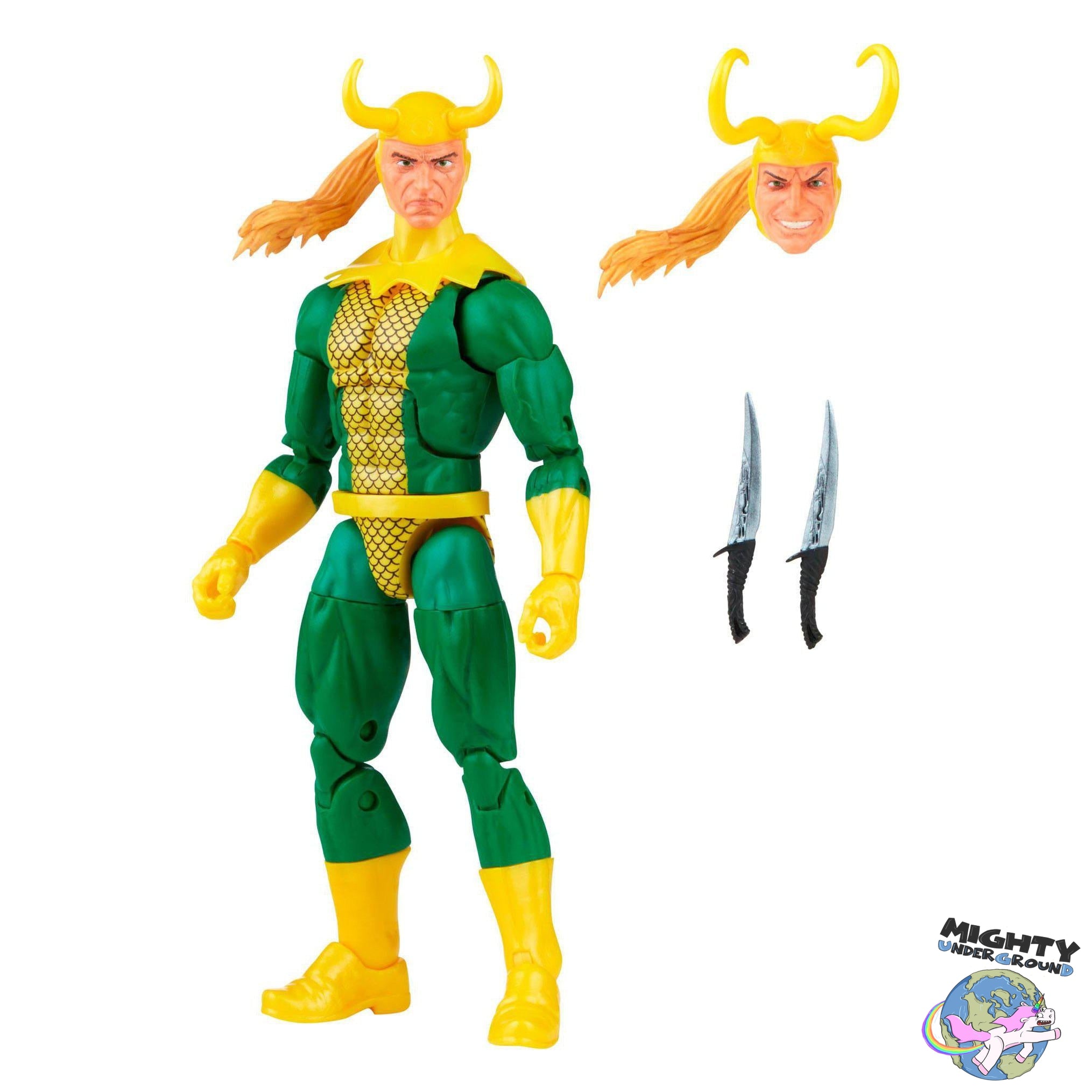 Marvel Legends: Loki (Retro Collection)-Actionfiguren-Hasbro-Mighty Underground