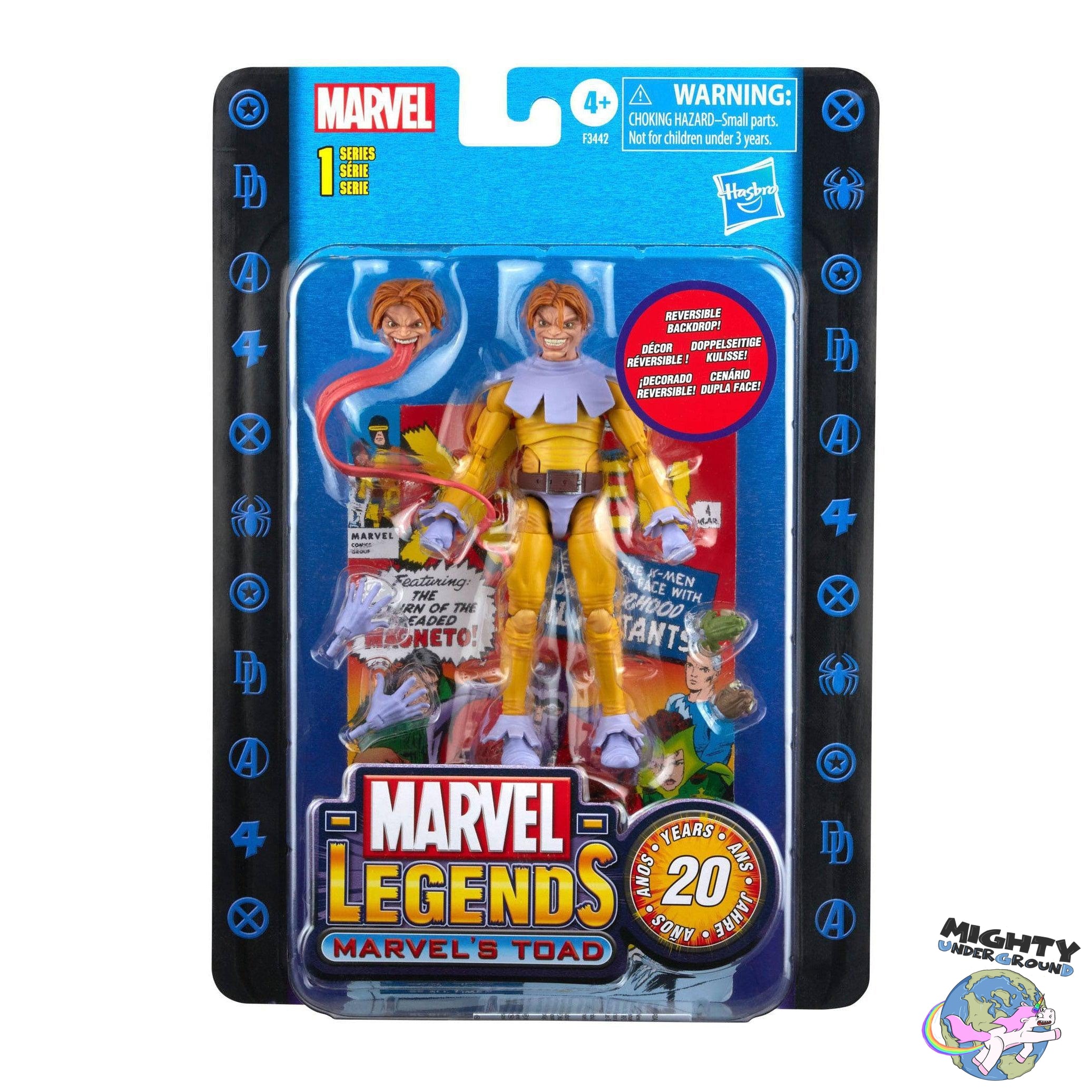 Marvel Legends: Marvel's Toad (20th Anniversary Series 1)-Actionfiguren-Hasbro-Mighty Underground