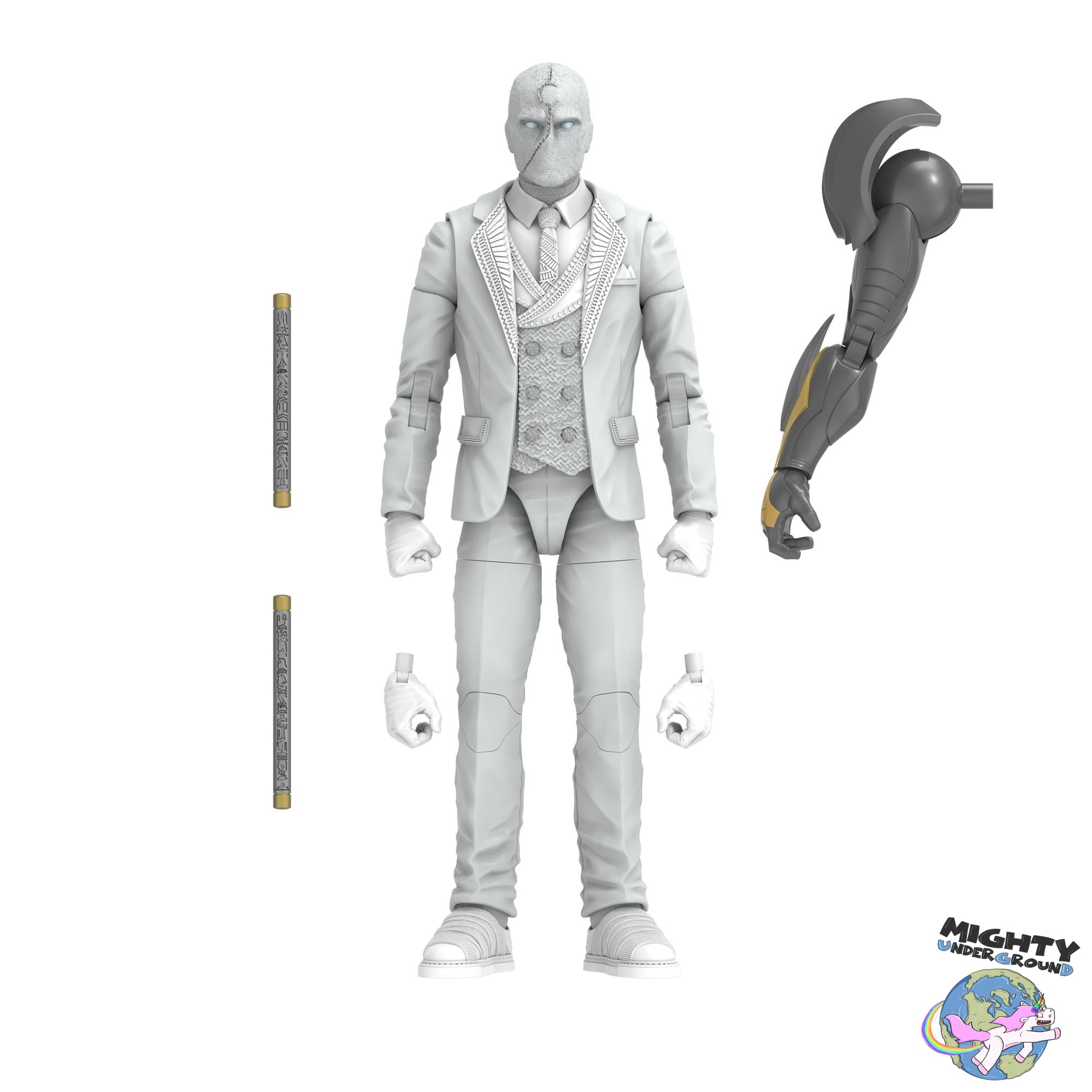 Marvel Legends: Mr. Knight (Moon Knight, Disney Plus)-Actionfiguren-Hasbro-Mighty Underground