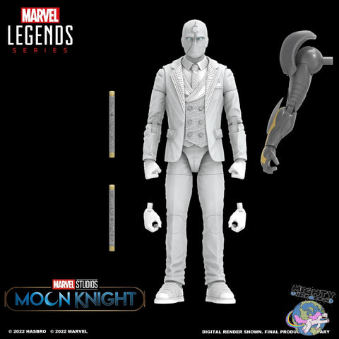 Marvel Legends: Mr. Knight (Moon Knight, Disney Plus)-Actionfiguren-Hasbro-Mighty Underground