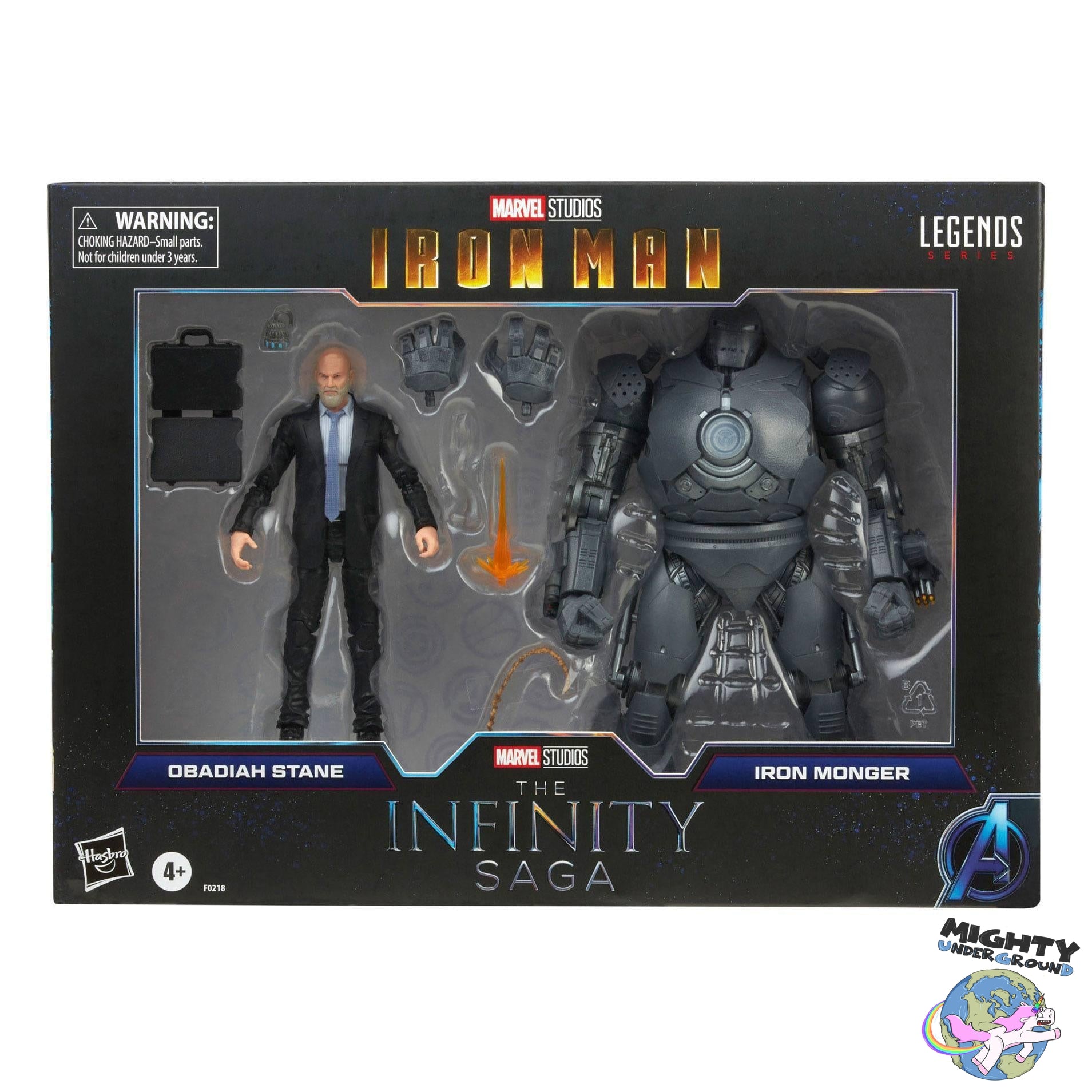 Marvel Legends: Obadiah Stane & Iron Monger (Iron Man, The Infinity Saga) VORBESTELLUNG!-Actionfiguren-Hasbro-Mighty Underground