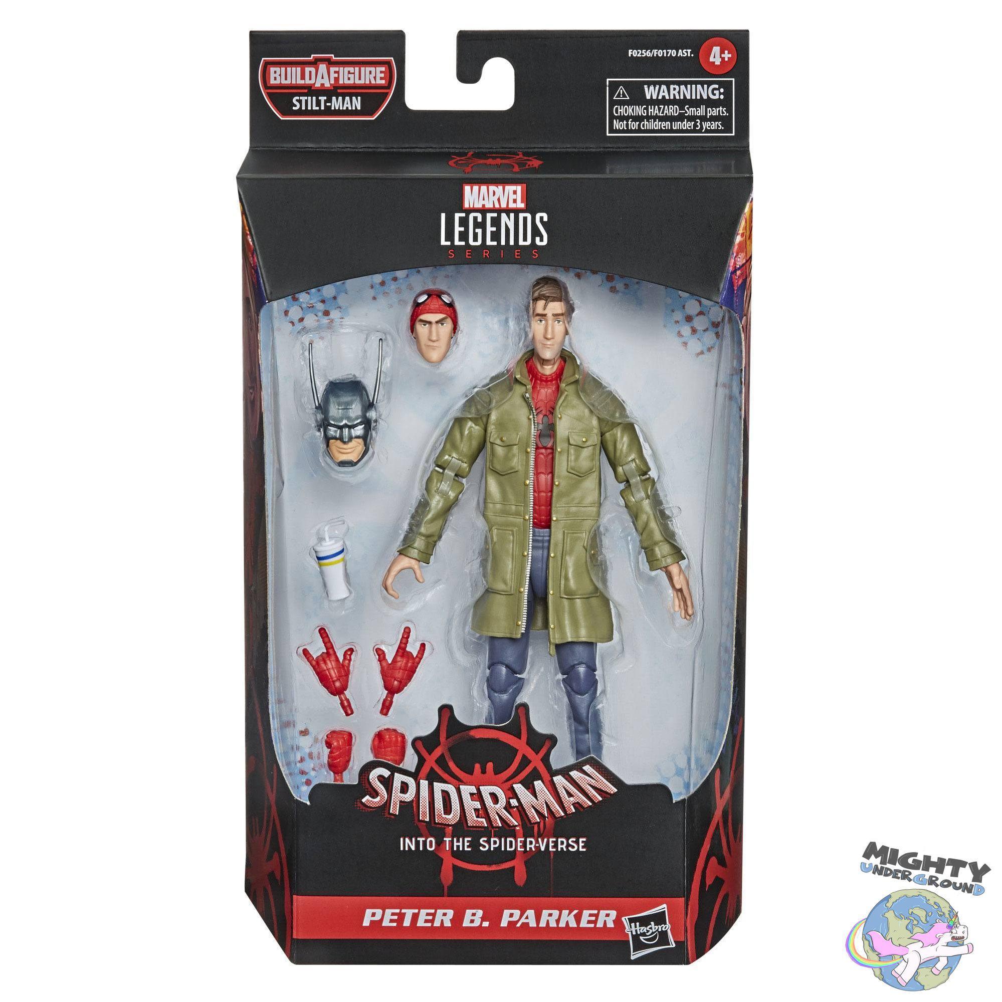 Marvel Legends: Peter B. Parker (Spider-Man: Into the Spider-Verse) VORBESTELLUNG-Actionfigur-Hasbro-mighty-underground