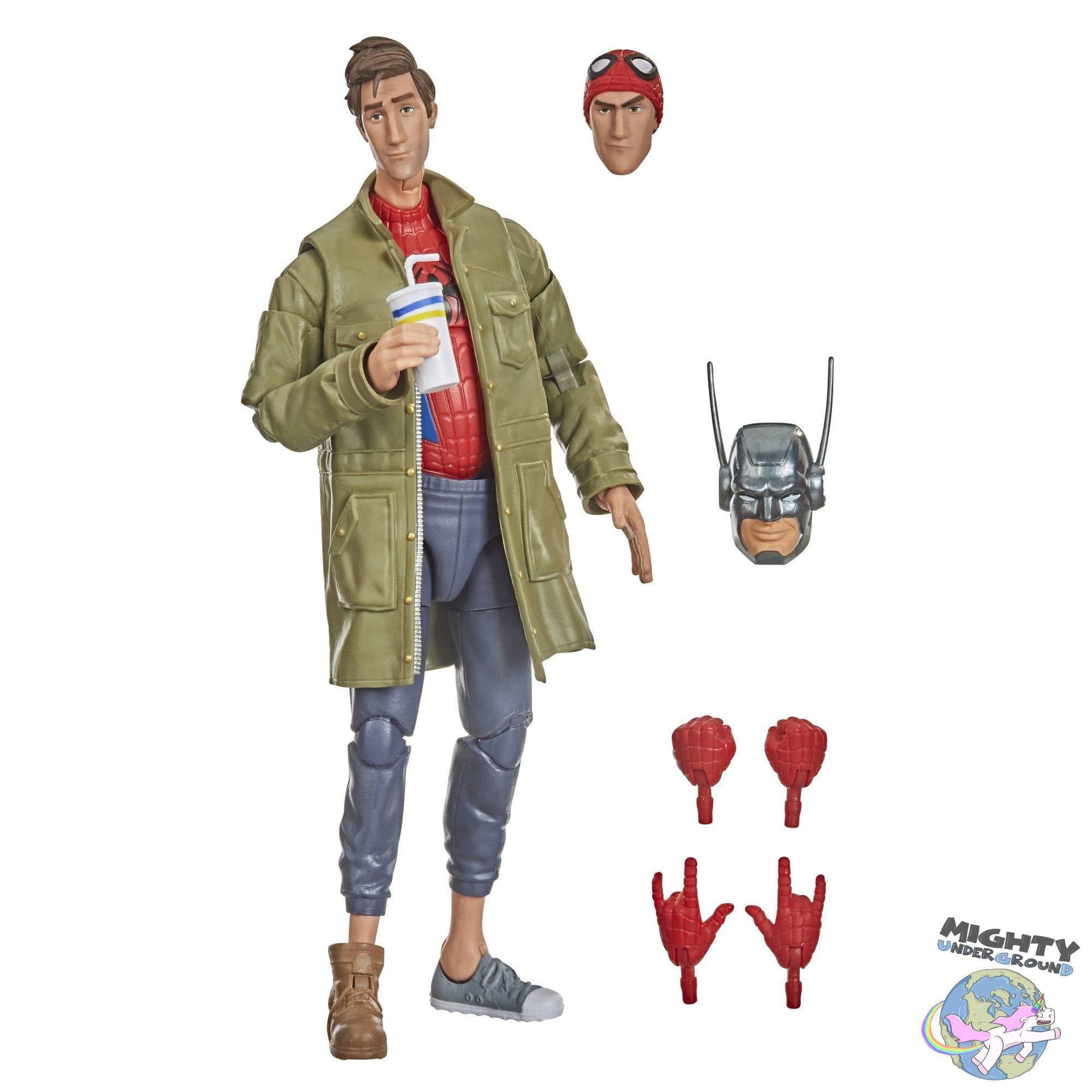 Marvel Legends: Peter B. Parker (Spider-Man: Into the Spider-Verse) VORBESTELLUNG-Actionfigur-Hasbro-mighty-underground