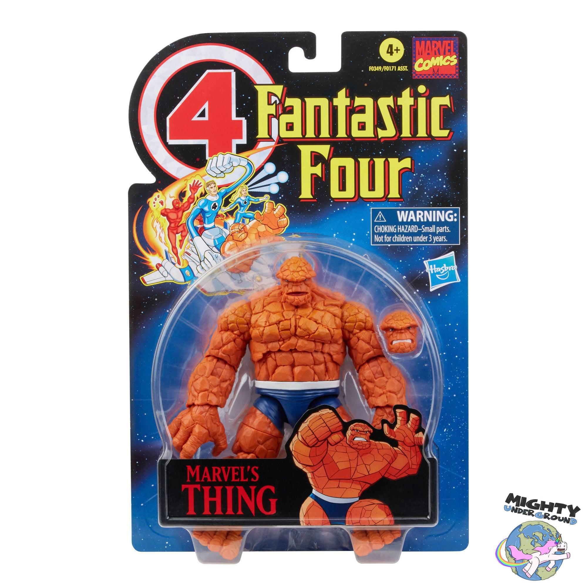 Marvel Legends Retro Collection: Fantastic Four 2021 Wave 1-Actionfiguren-Hasbro-Mighty Underground