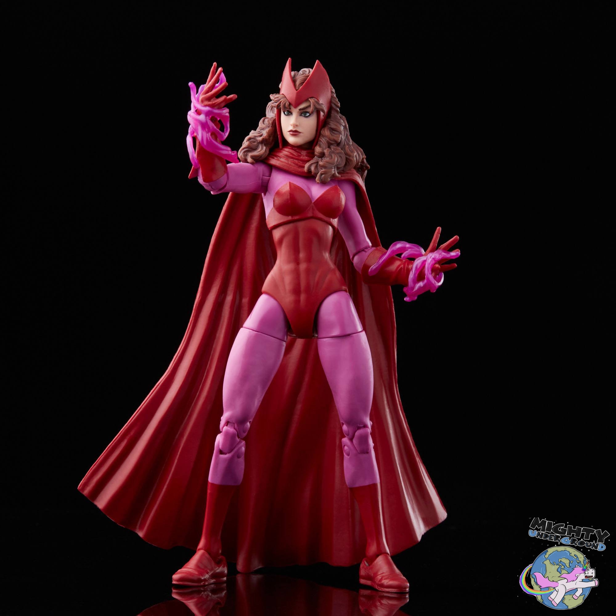 Marvel Legends: Scarlet Witch (West Coast Avengers, Retro Collection)-Actionfiguren-Hasbro-Mighty Underground