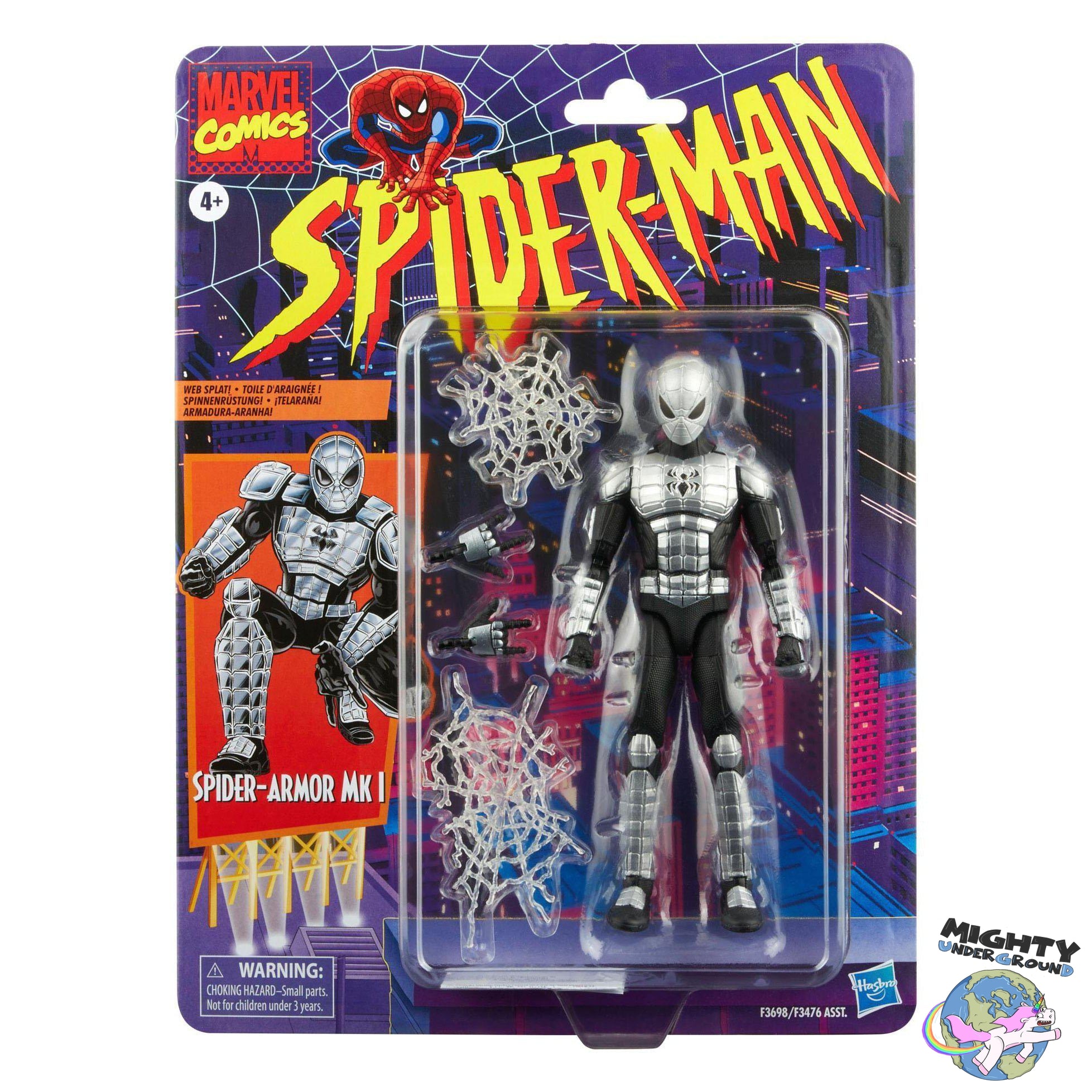 Marvel Legends: Spider-Armor Mk I-Actionfiguren-Hasbro-Mighty Underground