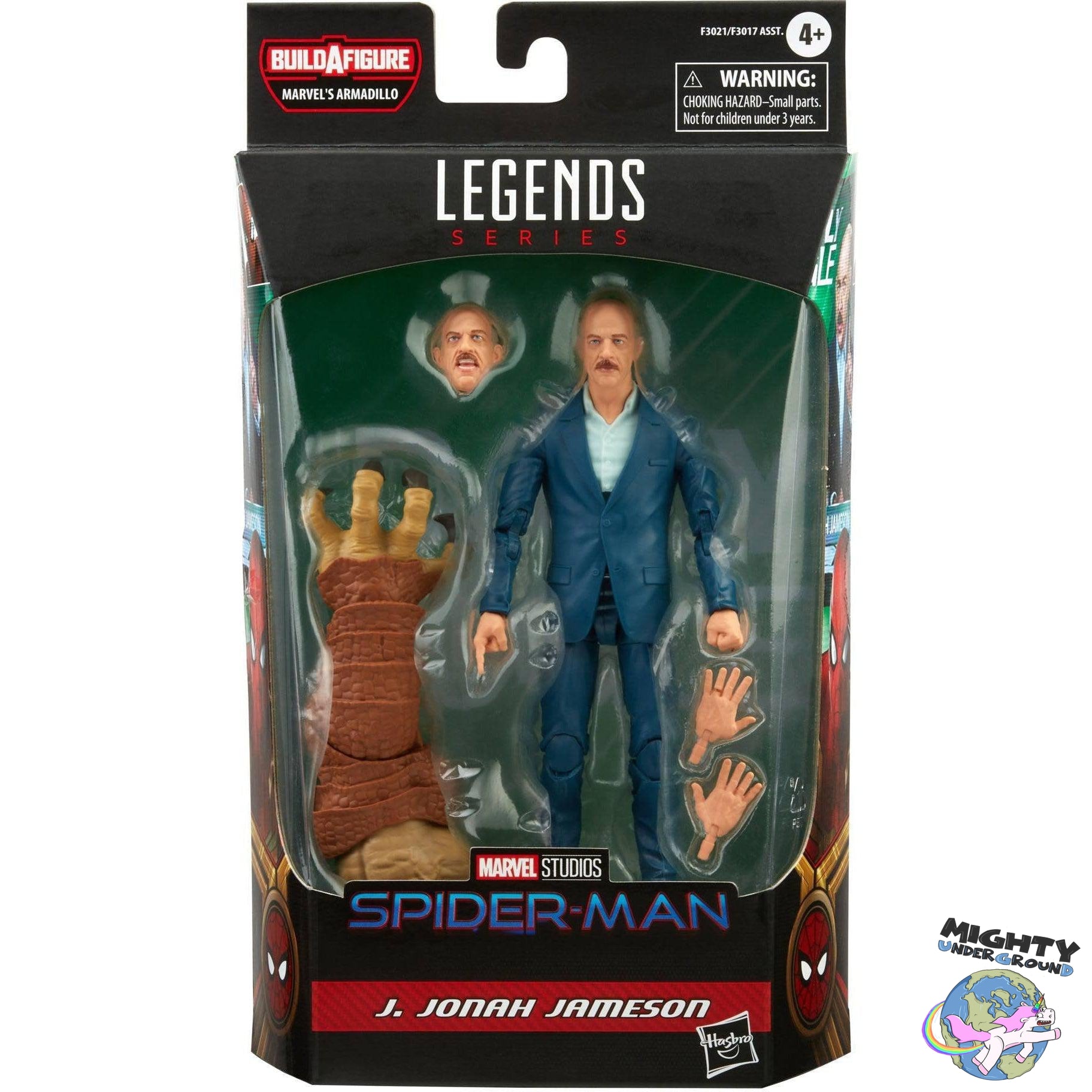 Marvel Legends: Spider-Man - Armadillo Wave-Actionfiguren-Hasbro-Mighty Underground