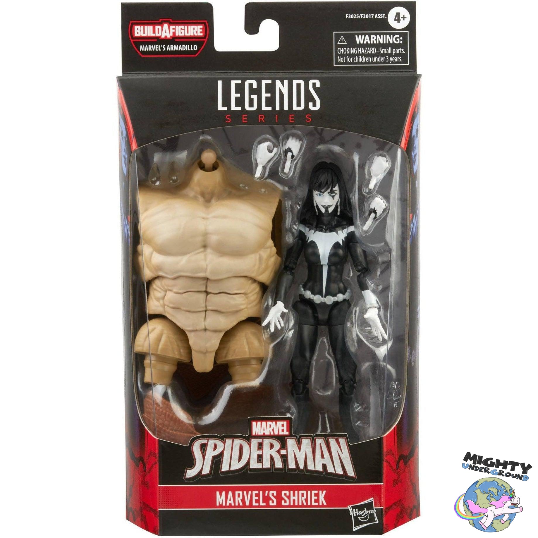 Marvel Legends: Spider-Man - Armadillo Wave-Actionfiguren-Hasbro-Mighty Underground