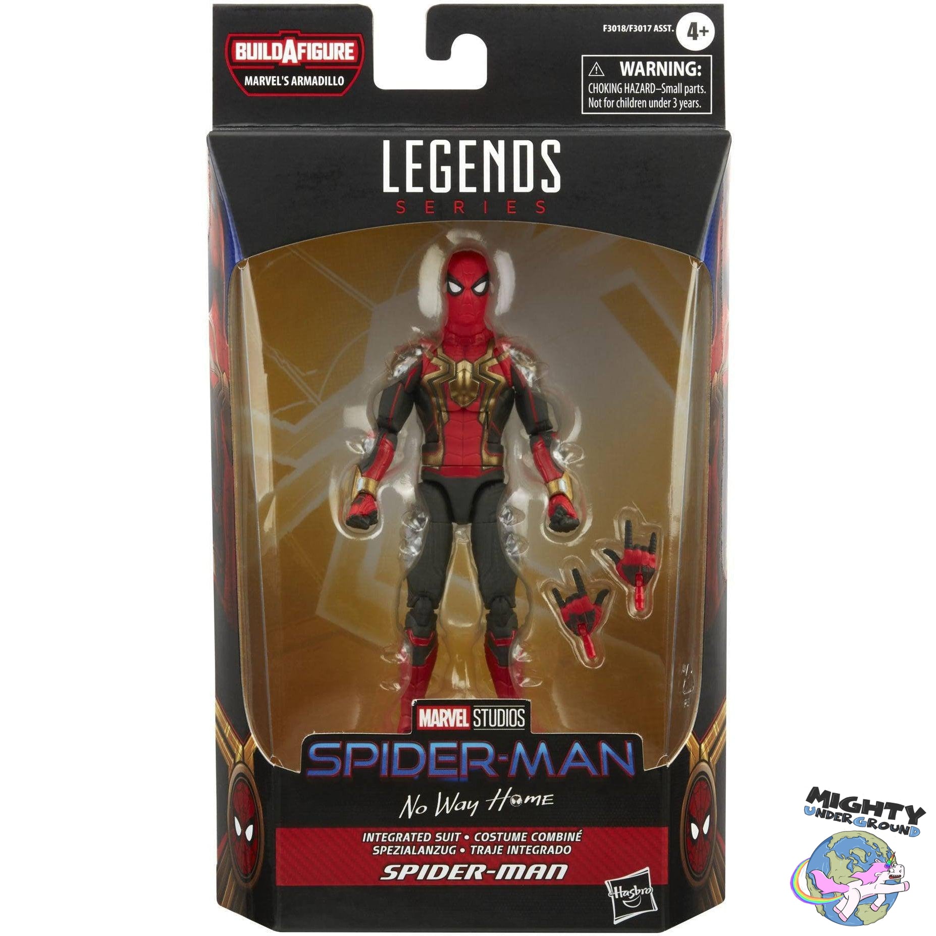 Marvel Legends: Spider-Man - Armadillo Wave-Actionfiguren-Hasbro-Mighty Underground