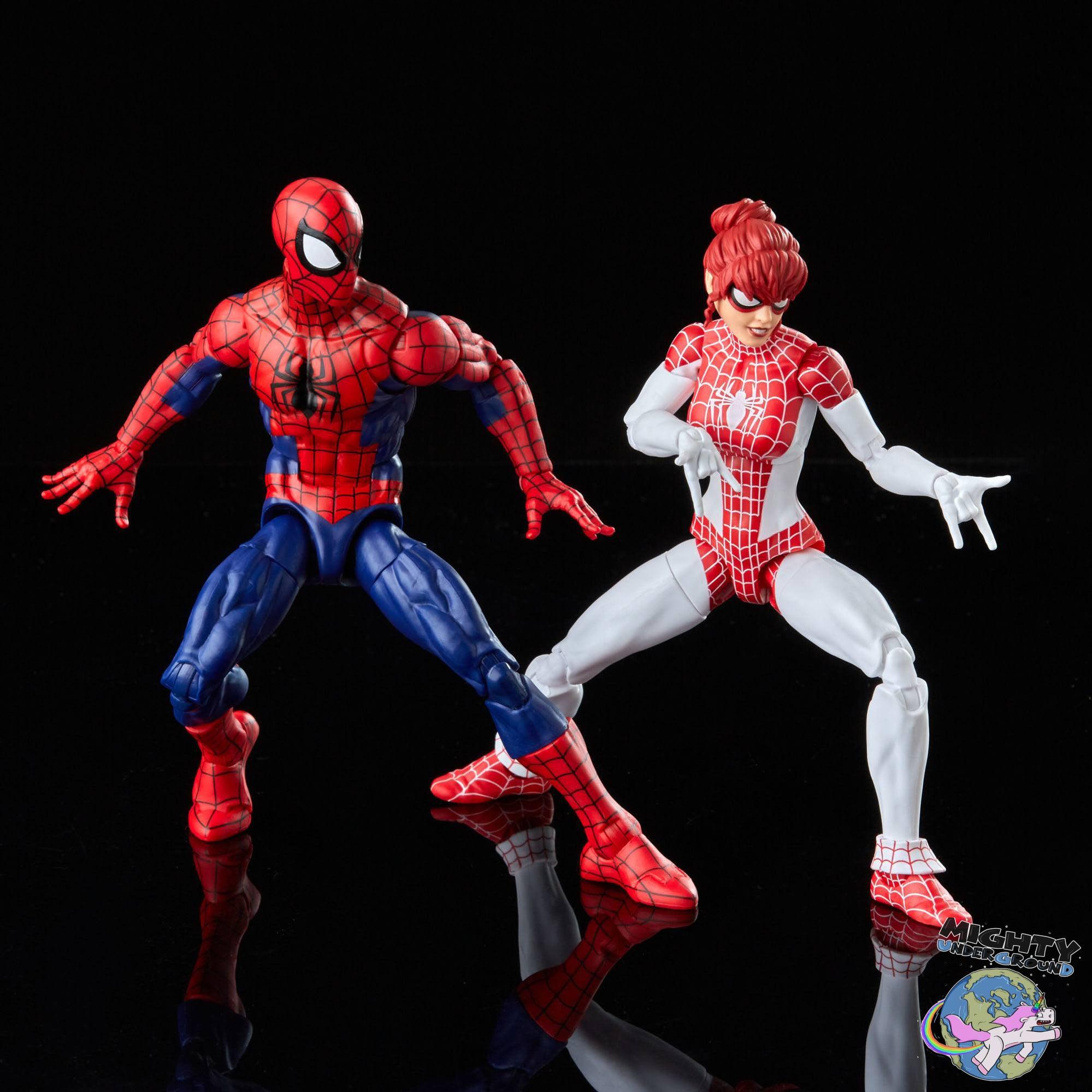 Marvel Legends: Spider-Man & Marvel's Spinneret (The Amazing Spider-Man: Renew Your Vows)-Actionfiguren-Hasbro-Mighty Underground