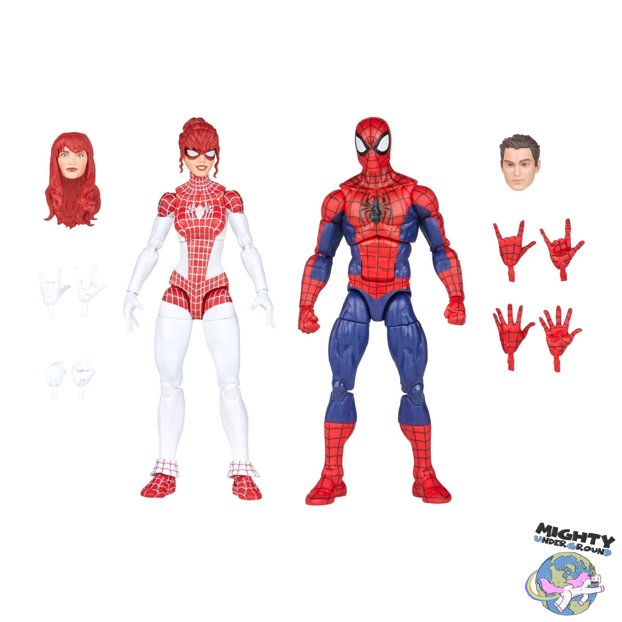 Marvel Legends: Spider-Man & Marvel's Spinneret (The Amazing Spider-Man: Renew Your Vows)-Actionfiguren-Hasbro-Mighty Underground