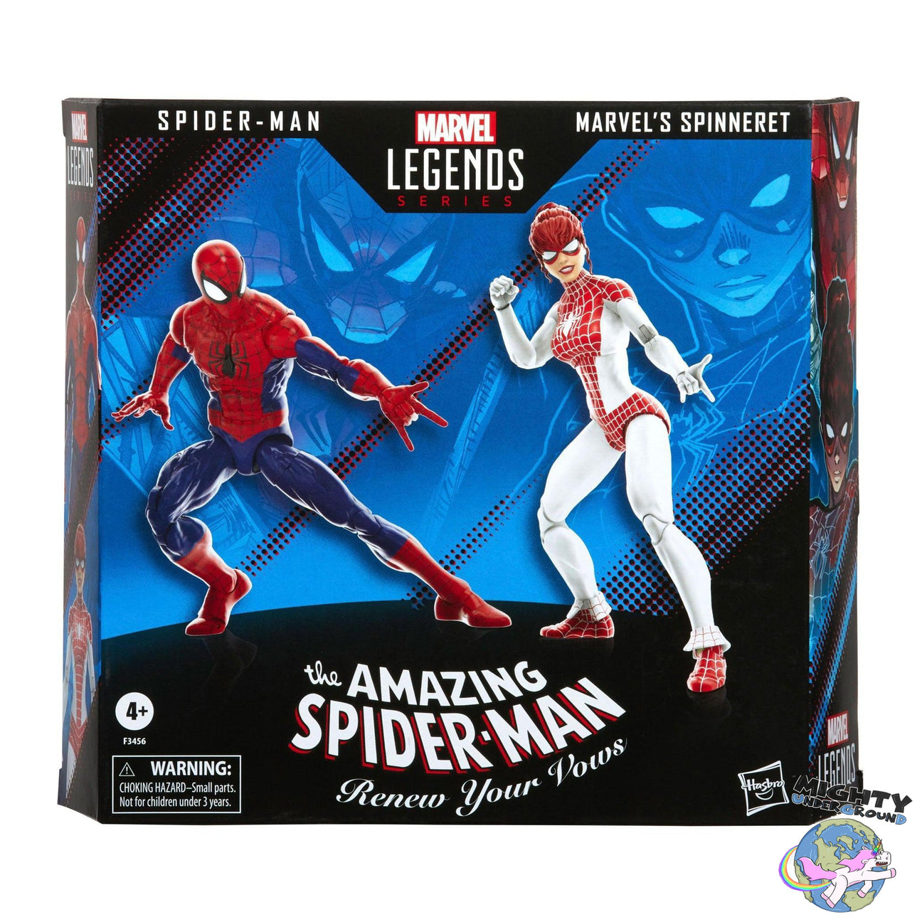 Marvel Legends: Spider-Man & Marvel's Spinneret (The Amazing Spider-Man: Renew Your Vows)-Actionfiguren-Hasbro-Mighty Underground