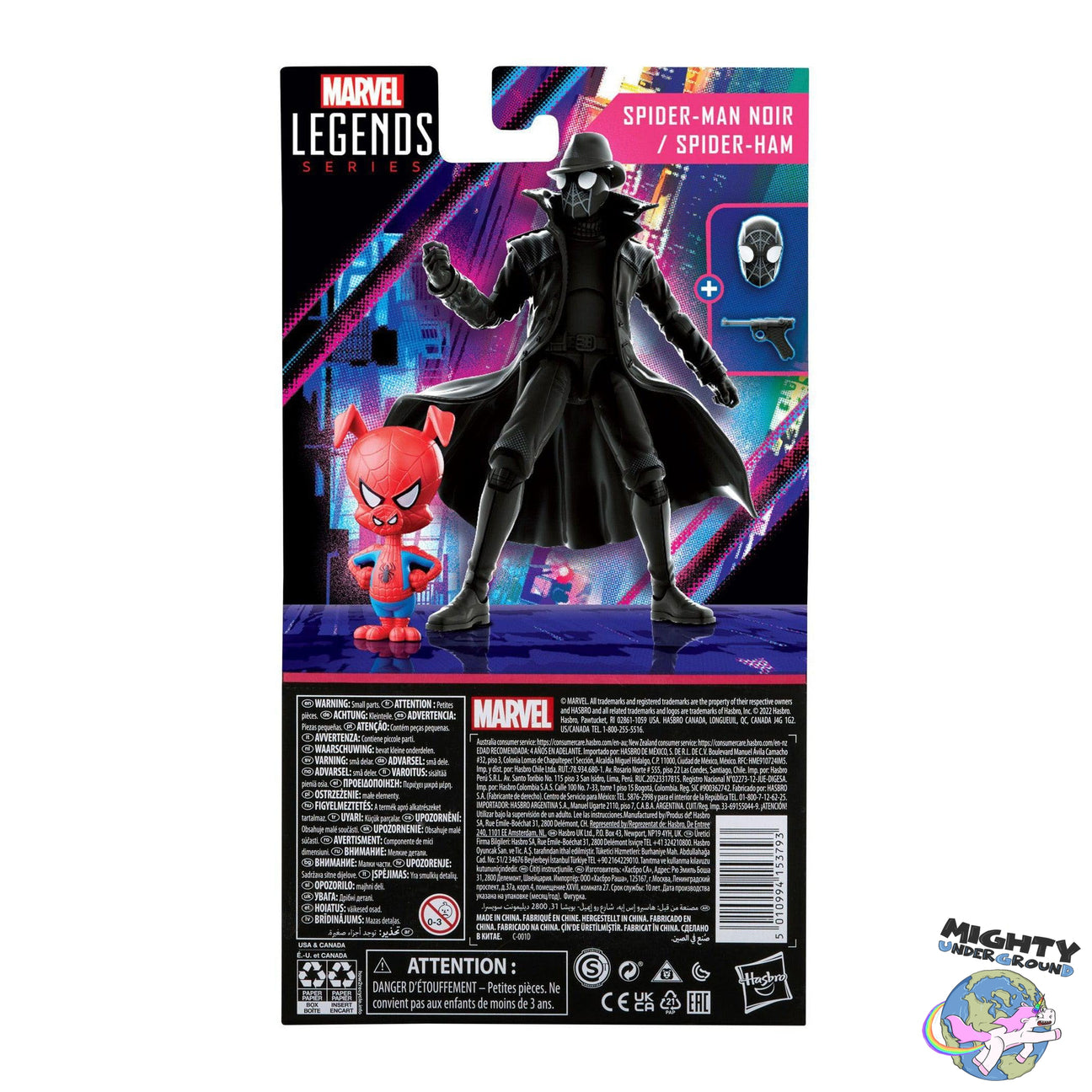 Marvel Legends: Spider-Man Noir & Spider-Ham (A New Universe)-Actionfiguren-Hasbro-Mighty Underground