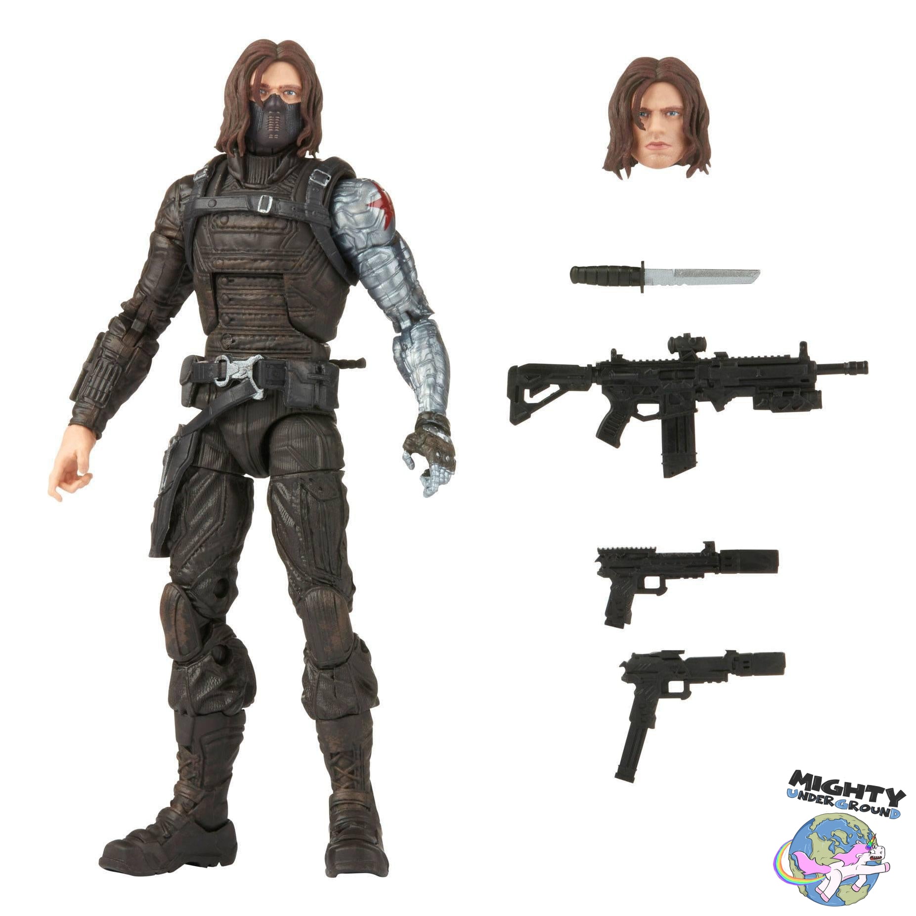 Marvel Legends: Winter Soldier (Flashback, The Falcon and the Winter Soldier)-Actionfiguren-Hasbro-Mighty Underground