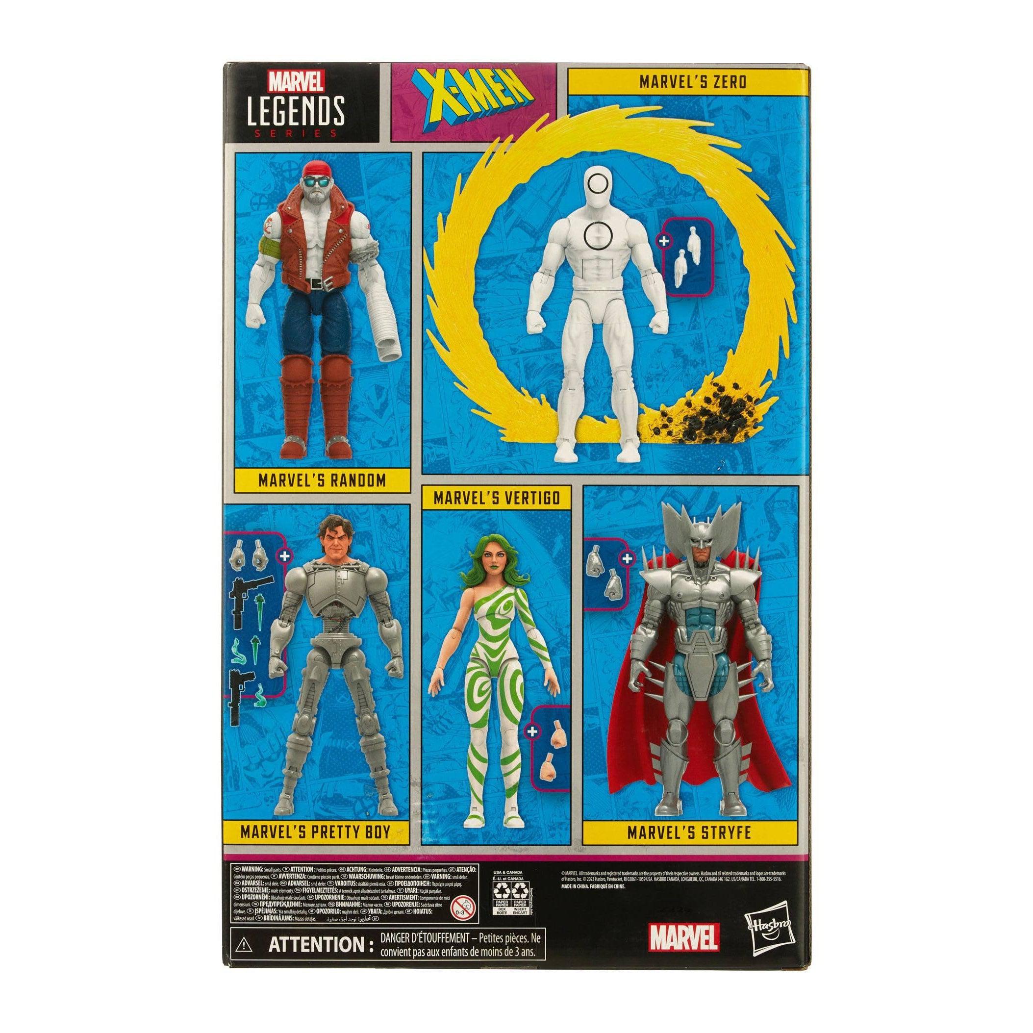 Marvel Legends: X-Men Villains (60th Anniversary 5er-Pack)-Actionfiguren-Hasbro-Mighty Underground