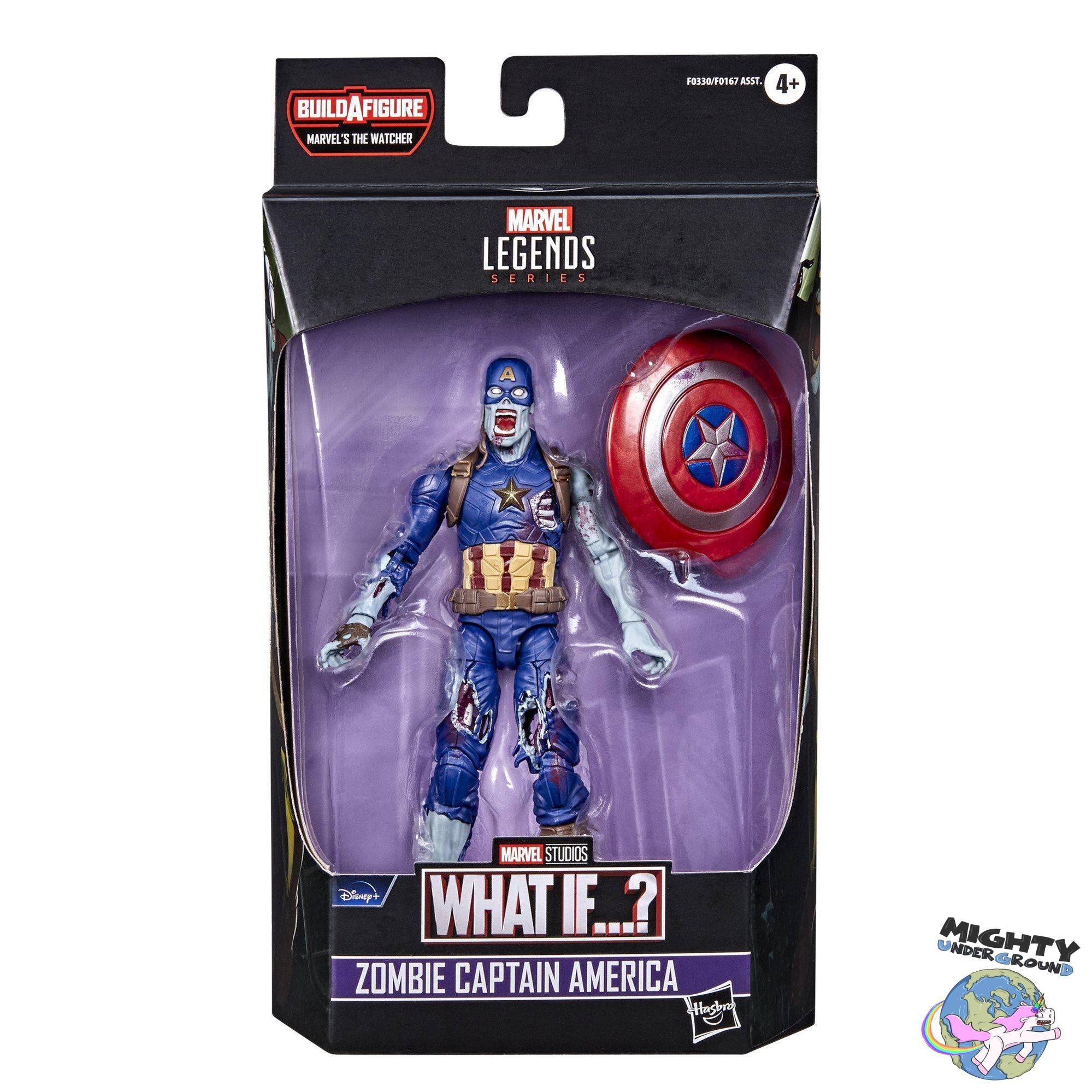 Marvel Legends: Zombie Captain America-Actionfiguren-Hasbro-Mighty Underground