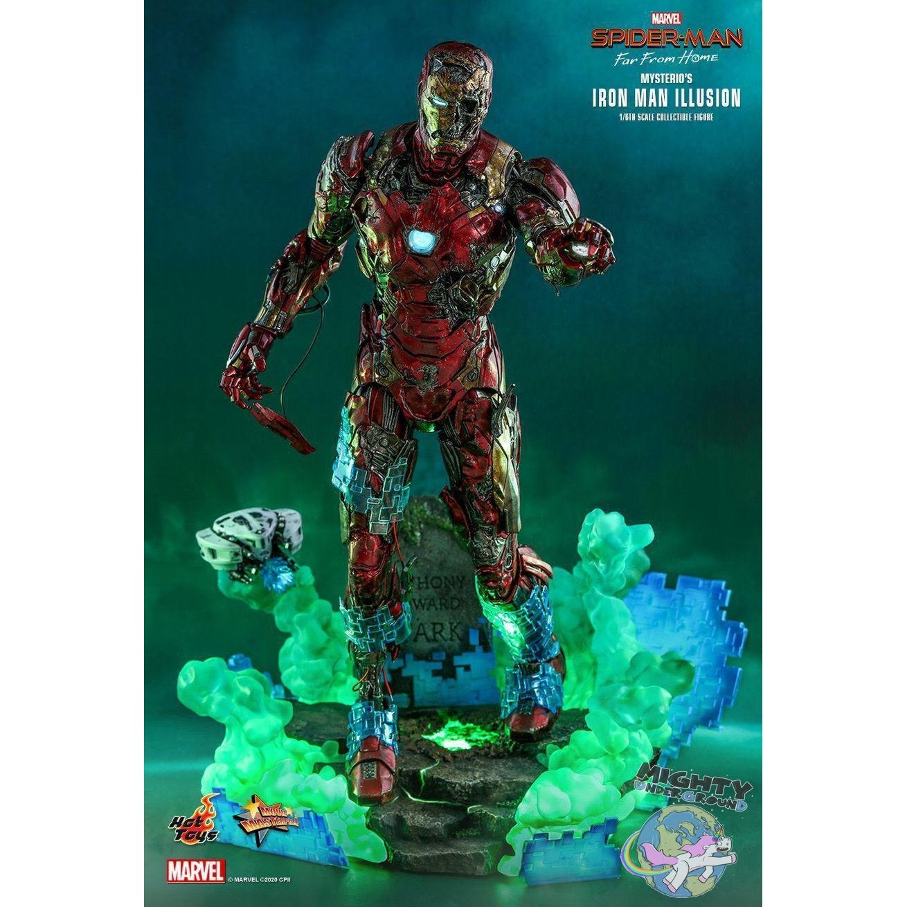 Marvel: Mysterio's Iron Man Illusion 1/6 VORBESTELLUNG!-Actionfiguren-Hot Toys-Mighty Underground