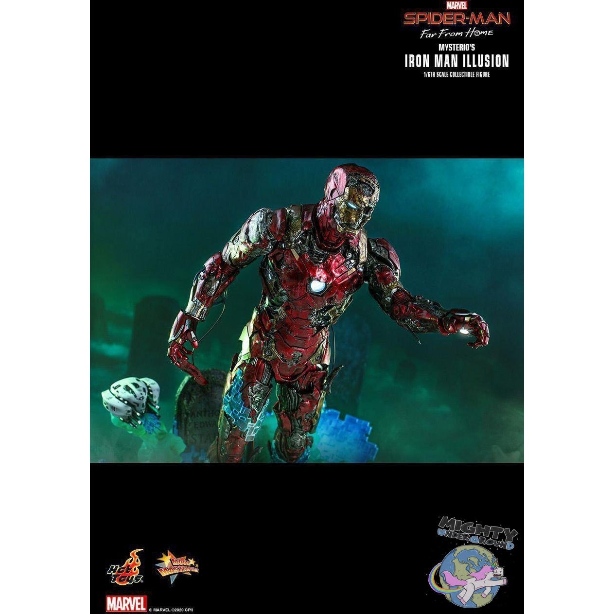 Marvel: Mysterio's Iron Man Illusion 1/6 VORBESTELLUNG!-Actionfiguren-Hot Toys-Mighty Underground