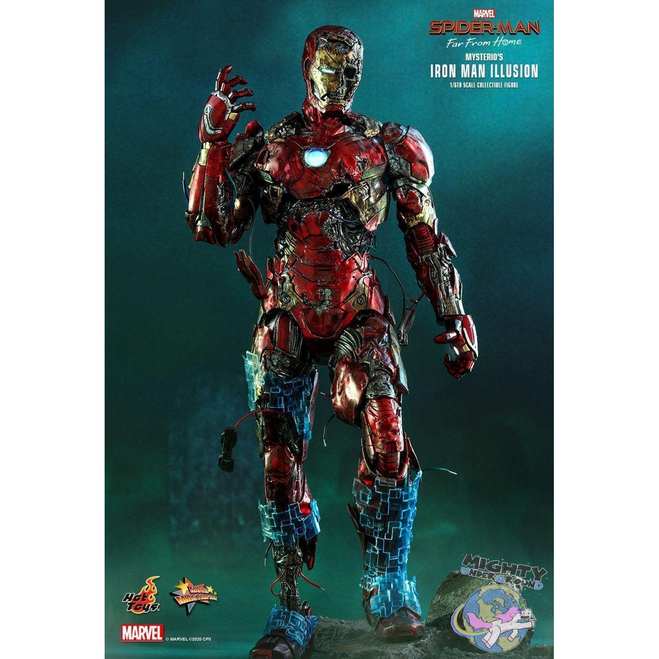 Marvel: Mysterio's Iron Man Illusion 1/6 VORBESTELLUNG!-Actionfiguren-Hot Toys-Mighty Underground