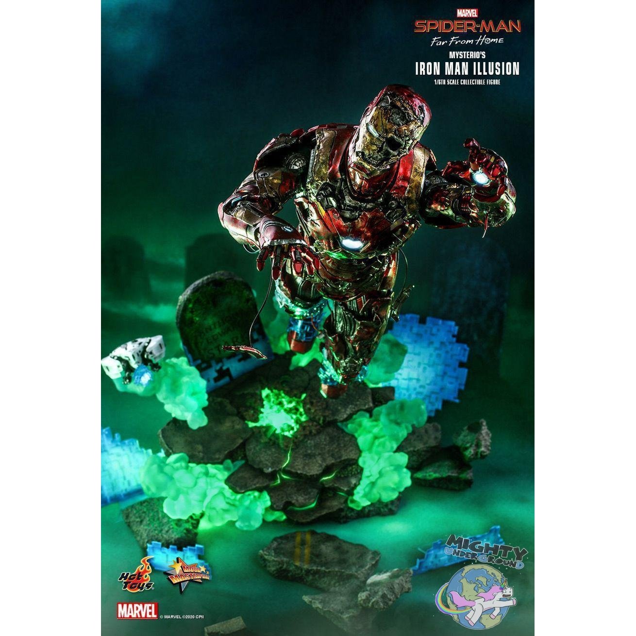 Marvel: Mysterio's Iron Man Illusion 1/6 VORBESTELLUNG!-Actionfiguren-Hot Toys-Mighty Underground