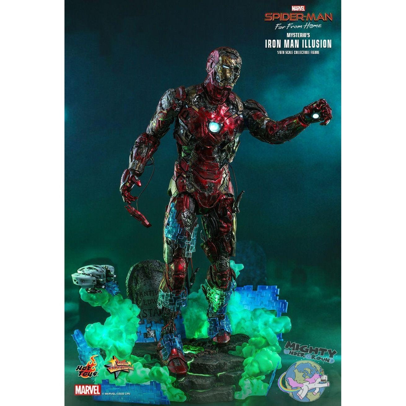 Marvel: Mysterio's Iron Man Illusion 1/6 VORBESTELLUNG!-Actionfiguren-Hot Toys-Mighty Underground