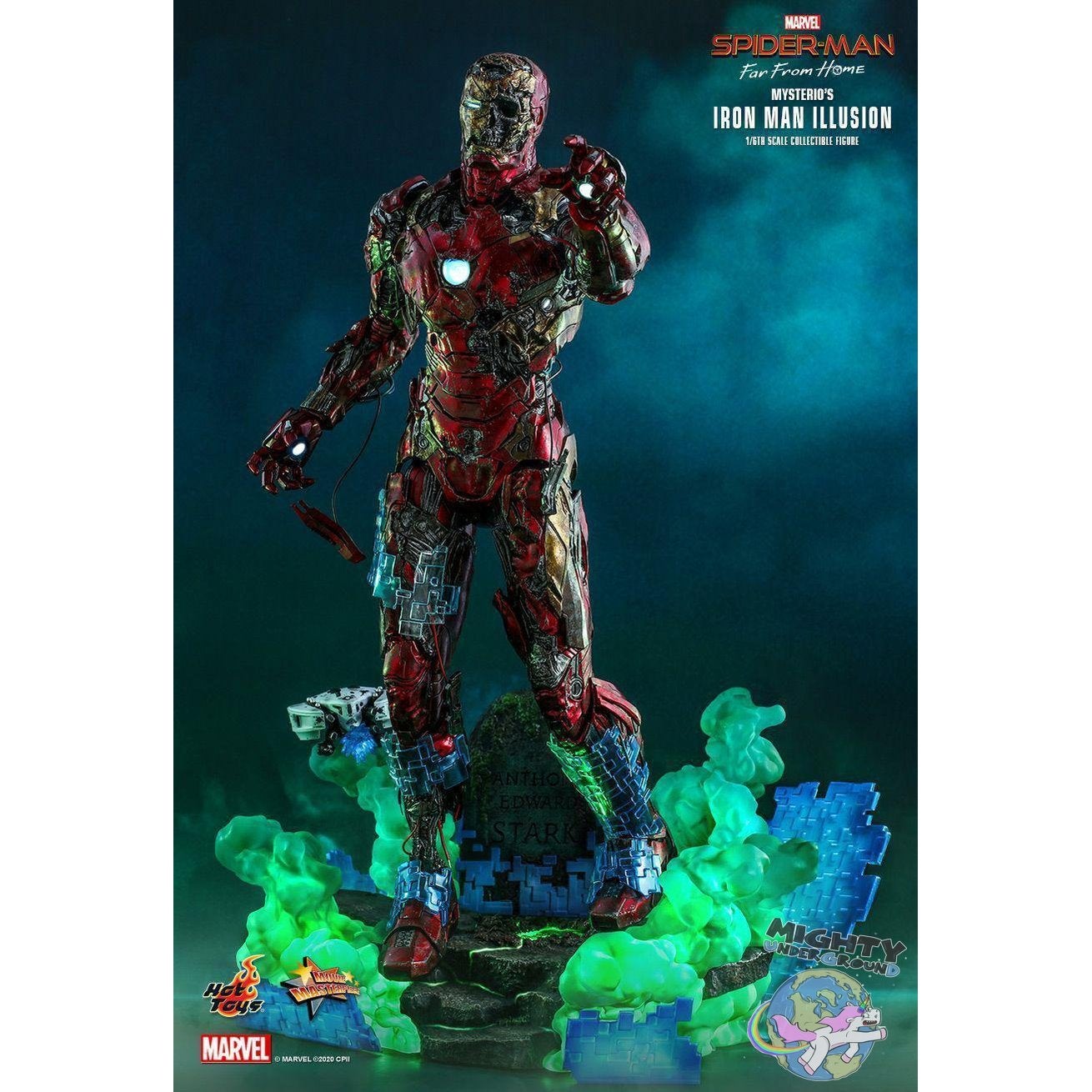 Marvel: Mysterio's Iron Man Illusion 1/6 VORBESTELLUNG!-Actionfiguren-Hot Toys-Mighty Underground