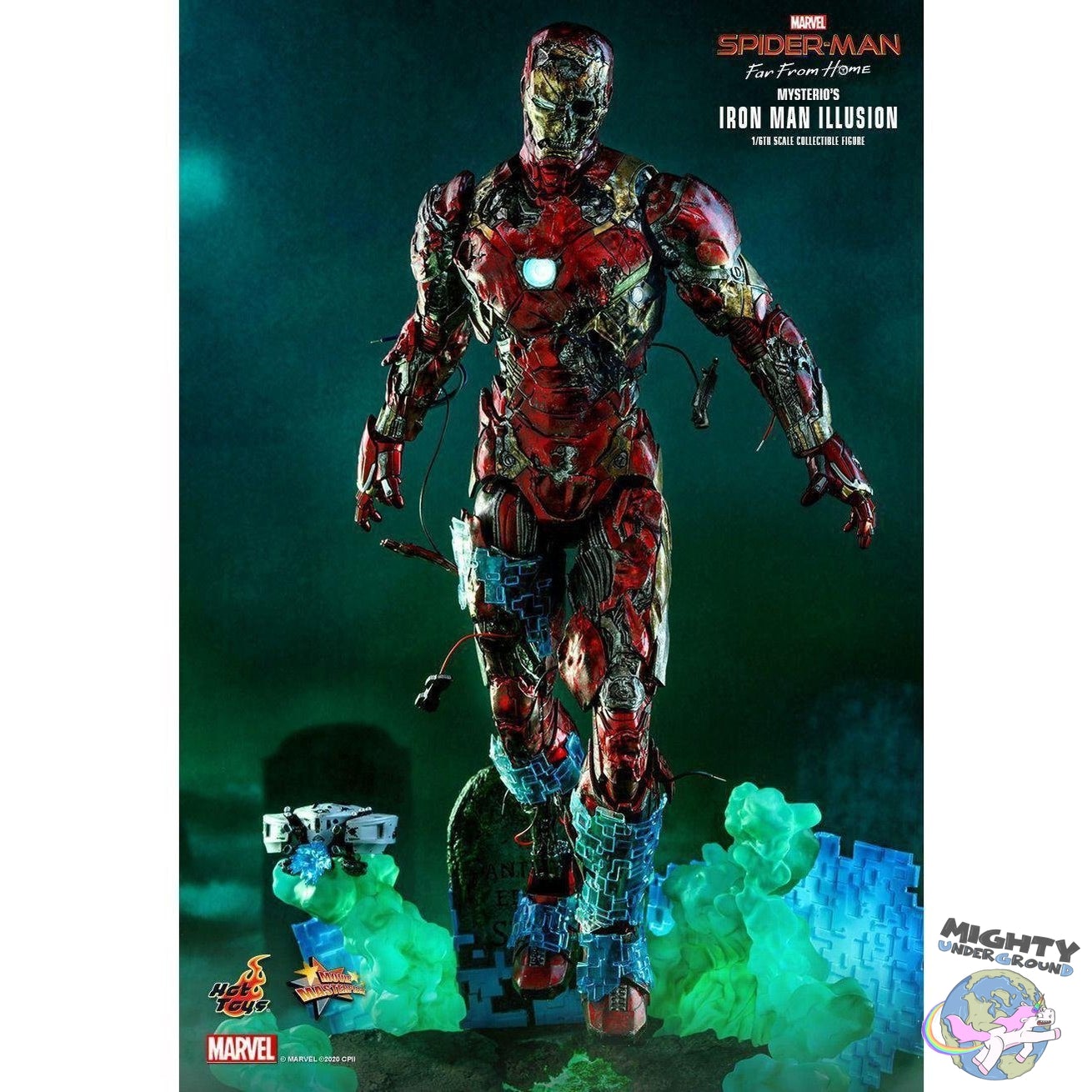 Marvel: Mysterio's Iron Man Illusion 1/6 VORBESTELLUNG!-Actionfiguren-Hot Toys-Mighty Underground