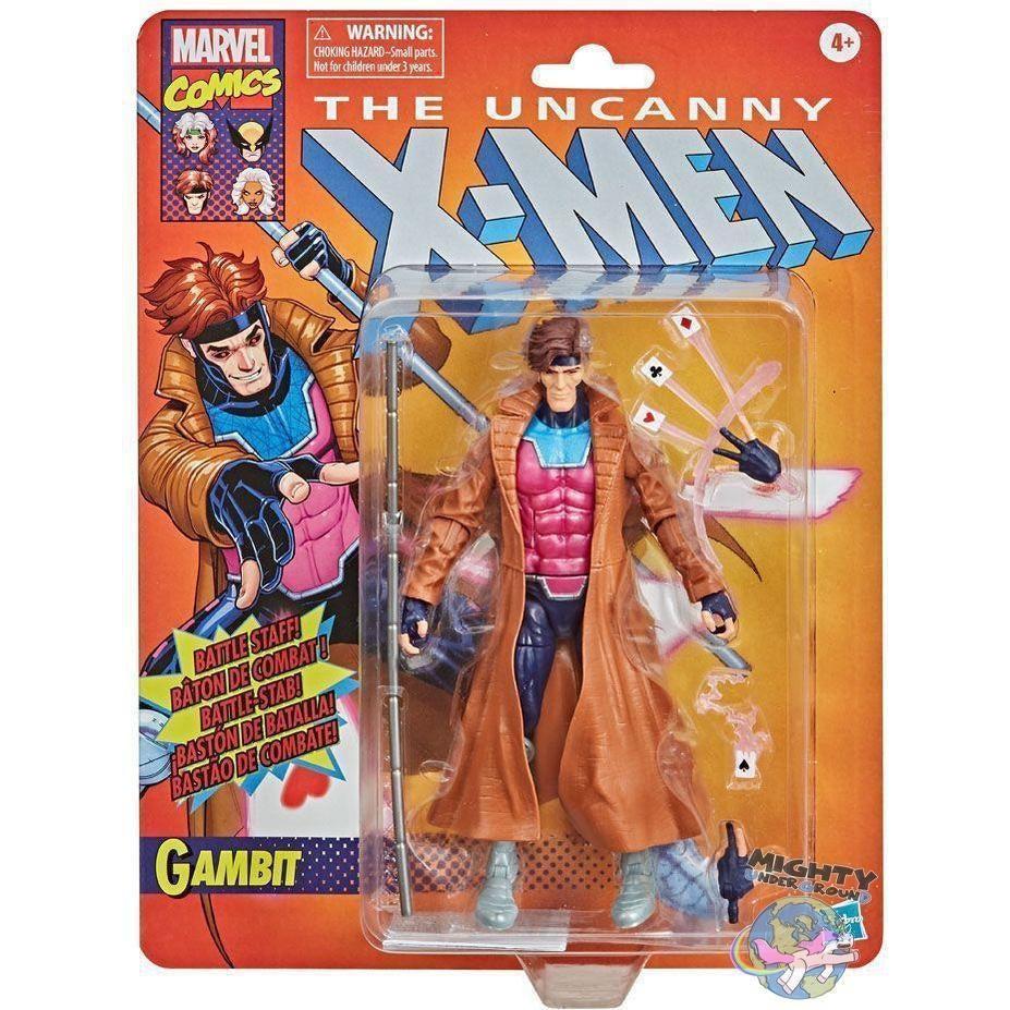 Marvel Retro Collection: Gambit (The Uncanny X-Men)-Actionfigur-Hasbro-mighty-underground