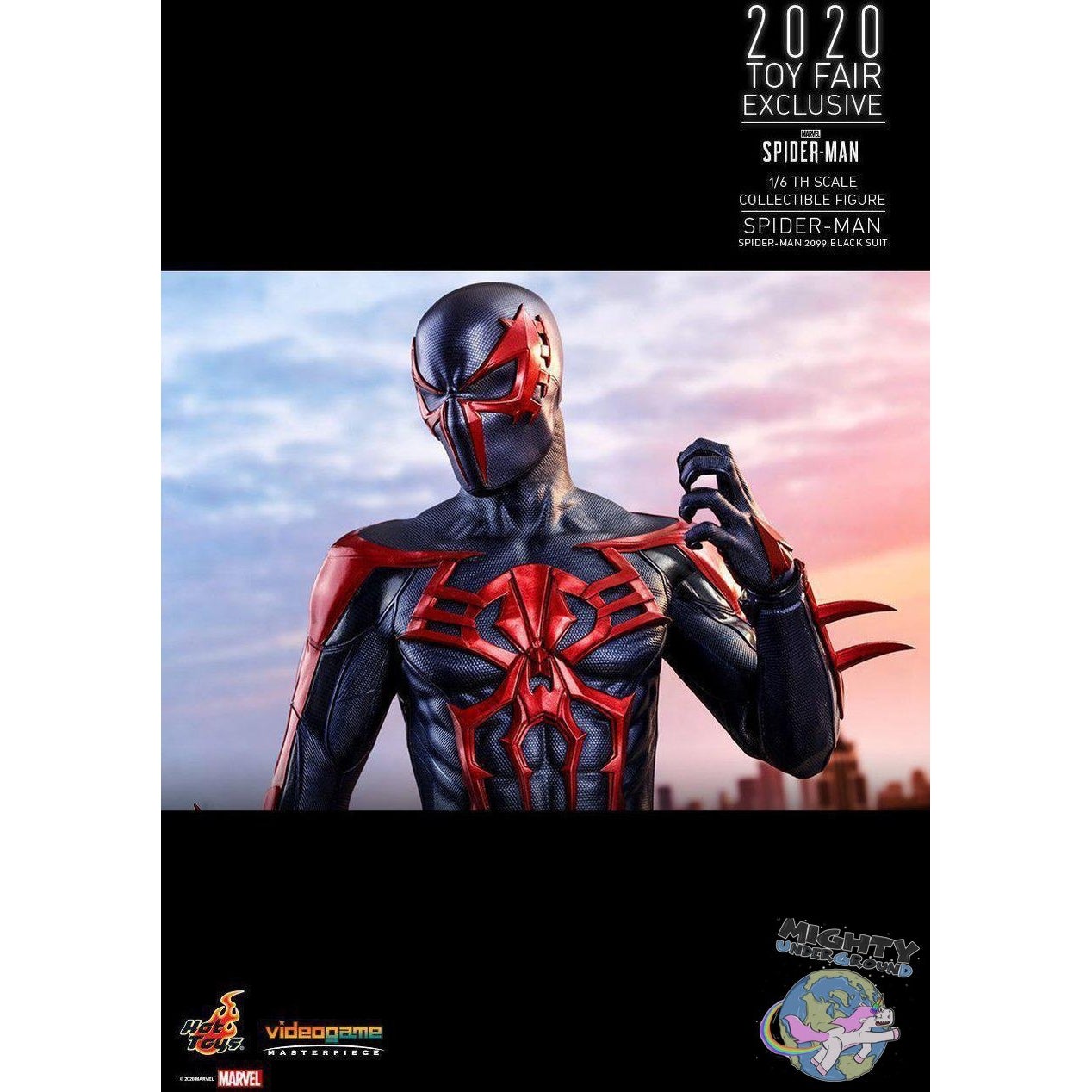 Marvel: Spider-Man 2099 (Black Suit) 1/6-Actionfiguren-Hot Toys-mighty-underground