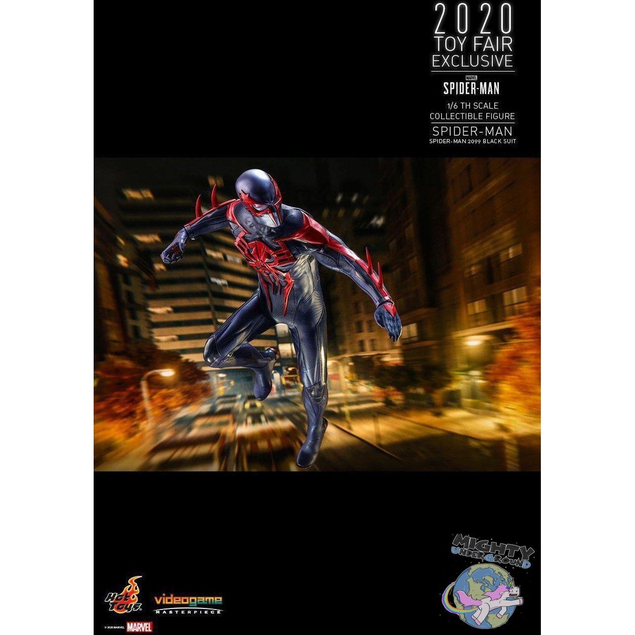 Marvel: Spider-Man 2099 (Black Suit) 1/6-Actionfiguren-Hot Toys-mighty-underground