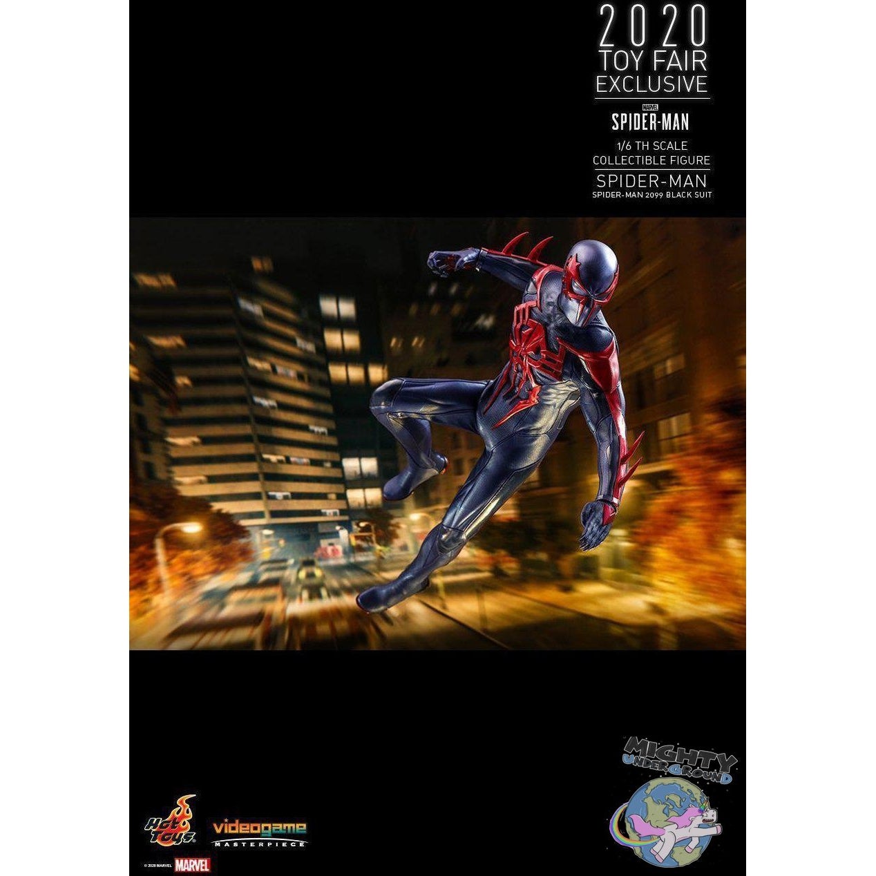 Marvel: Spider-Man 2099 (Black Suit) 1/6-Actionfiguren-Hot Toys-mighty-underground