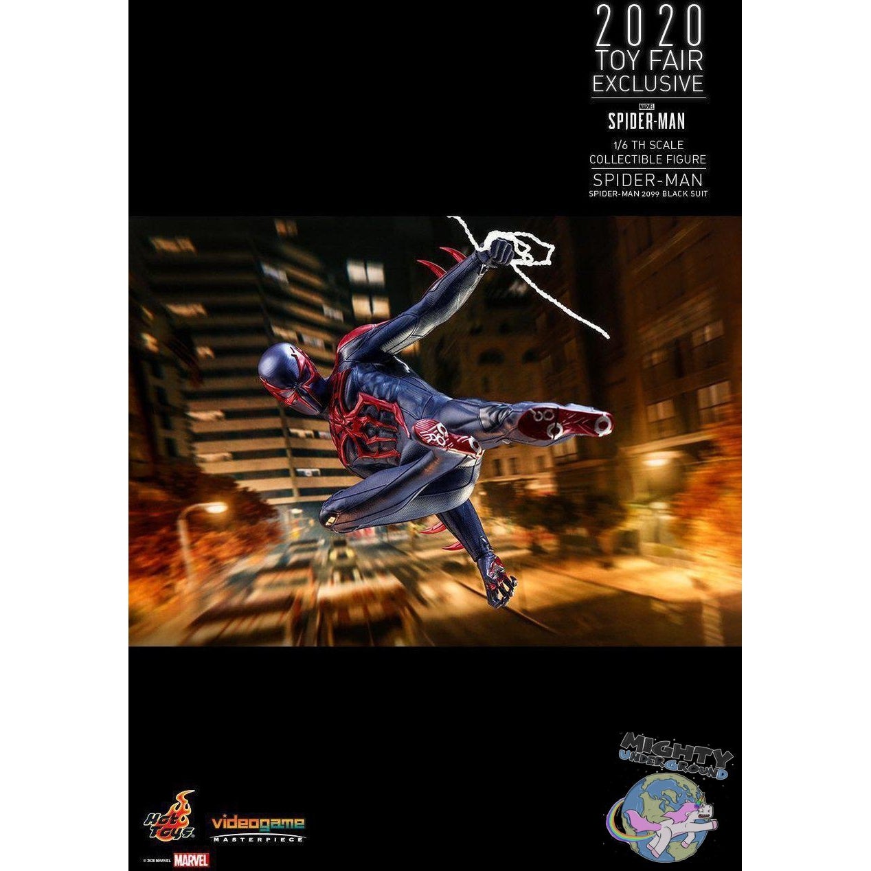 Marvel: Spider-Man 2099 (Black Suit) 1/6-Actionfiguren-Hot Toys-mighty-underground