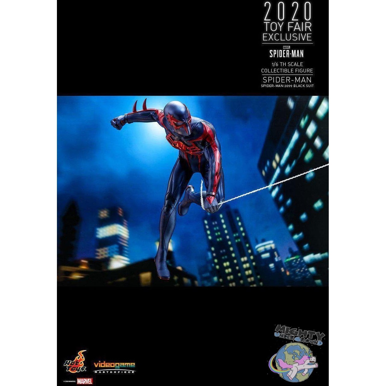 Marvel: Spider-Man 2099 (Black Suit) 1/6-Actionfiguren-Hot Toys-mighty-underground