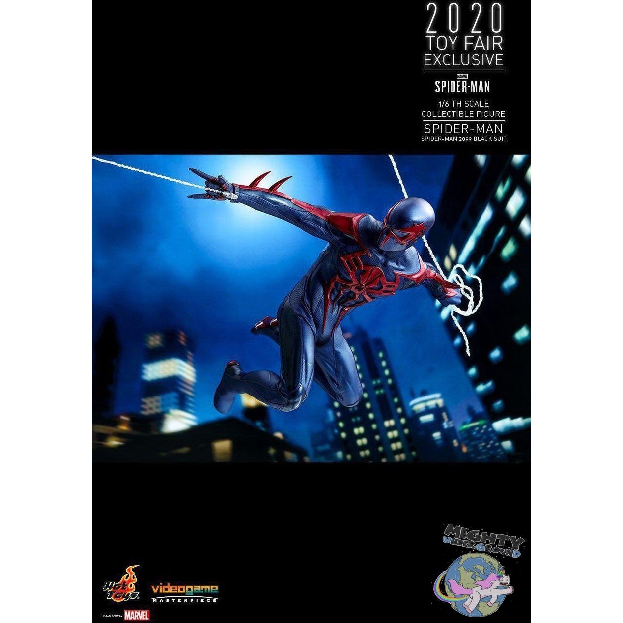 Marvel: Spider-Man 2099 (Black Suit) 1/6-Actionfiguren-Hot Toys-mighty-underground