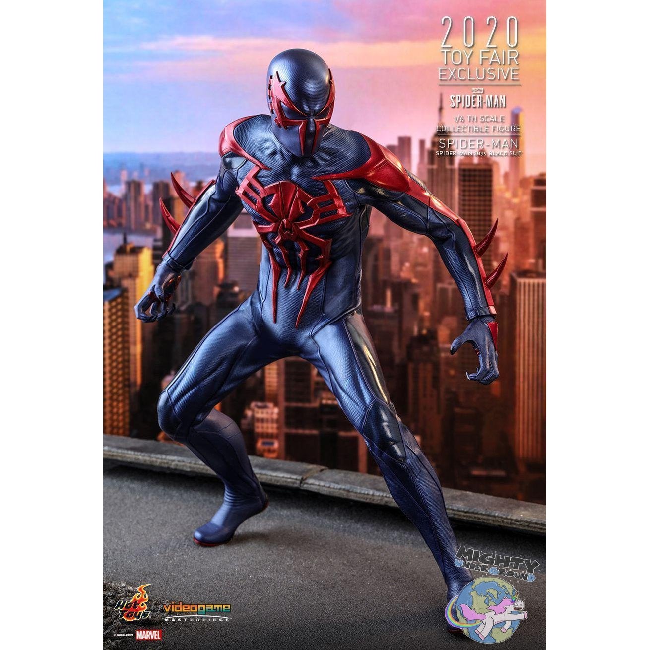 Marvel: Spider-Man 2099 (Black Suit) 1/6-Actionfiguren-Hot Toys-mighty-underground