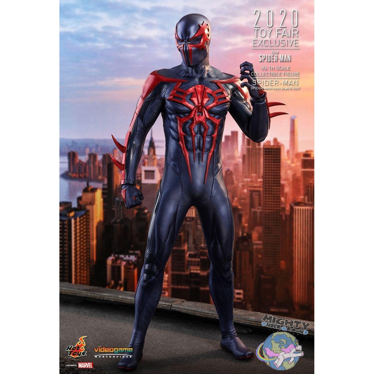 Marvel: Spider-Man 2099 (Black Suit) 1/6-Actionfiguren-Hot Toys-mighty-underground