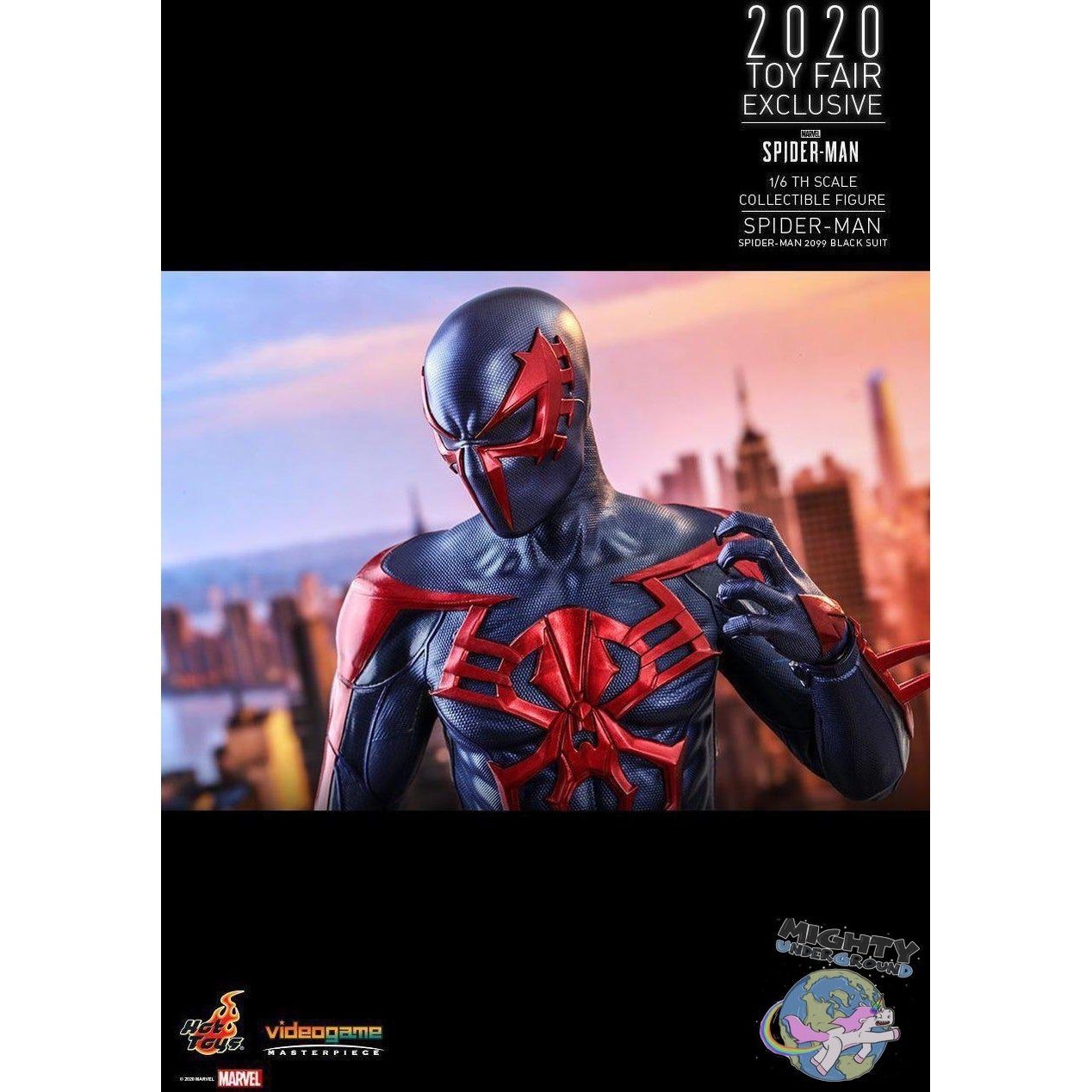 Marvel: Spider-Man 2099 (Black Suit) 1/6-Actionfiguren-Hot Toys-mighty-underground