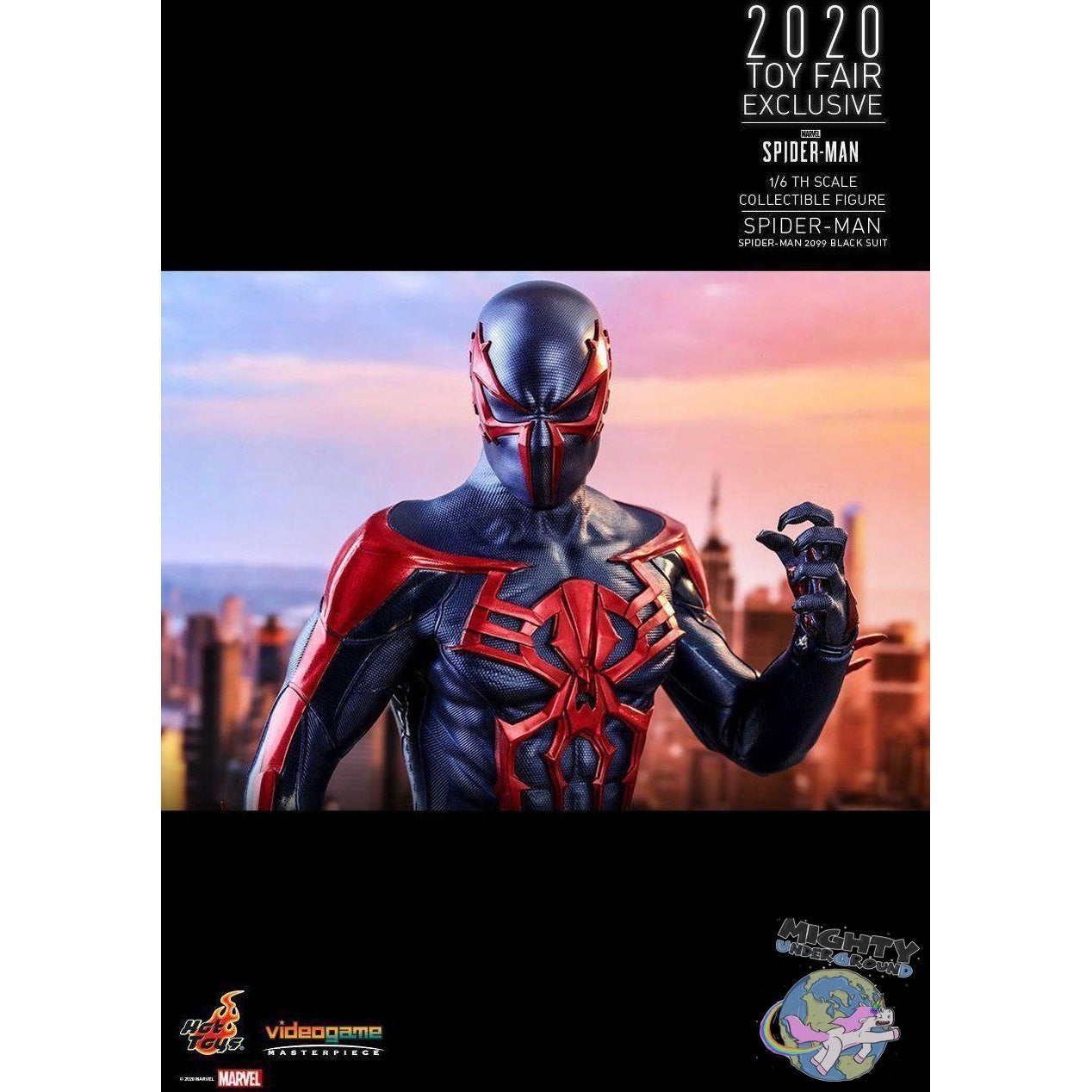 Marvel: Spider-Man 2099 (Black Suit) 1/6-Actionfiguren-Hot Toys-mighty-underground