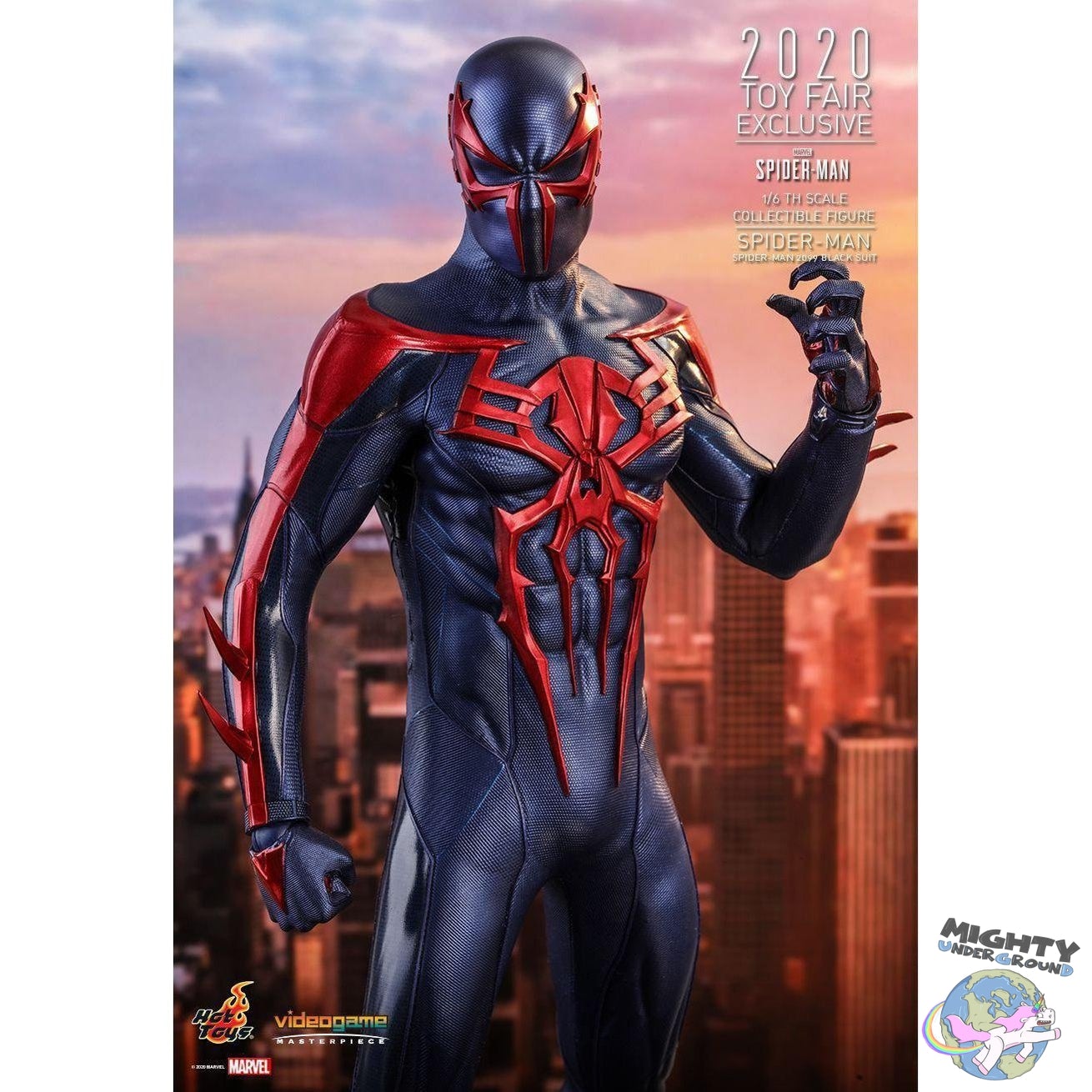 Marvel: Spider-Man 2099 (Black Suit) 1/6-Actionfiguren-Hot Toys-mighty-underground