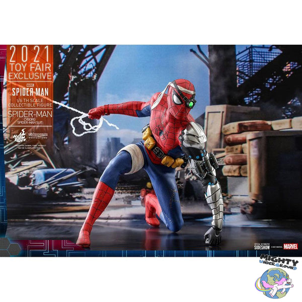 Marvel: Spider-Man (Cyborg Suit, Videogame) 1/6-Actionfiguren-Hot Toys-Mighty Underground