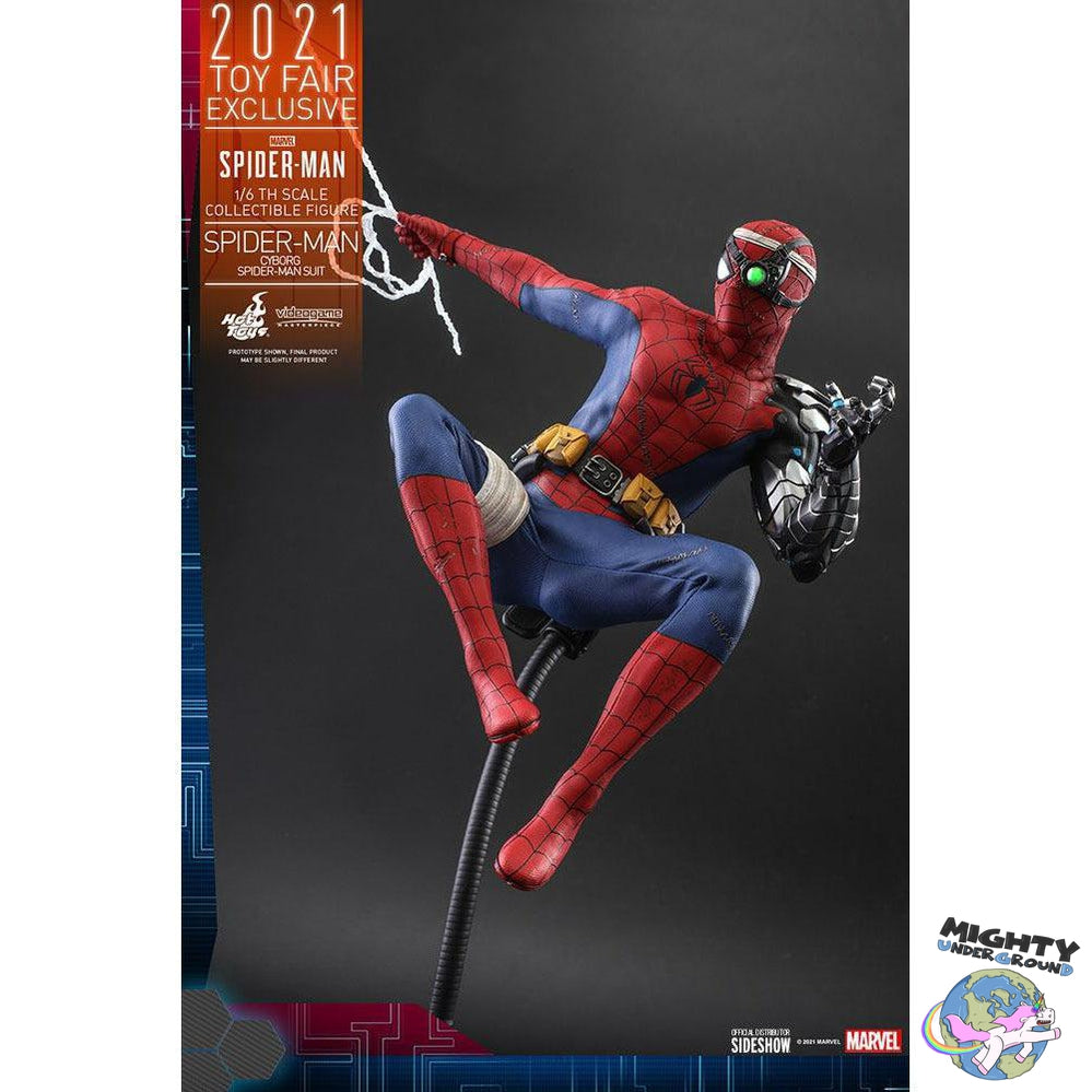 Marvel: Spider-Man (Cyborg Suit, Videogame) 1/6-Actionfiguren-Hot Toys-Mighty Underground