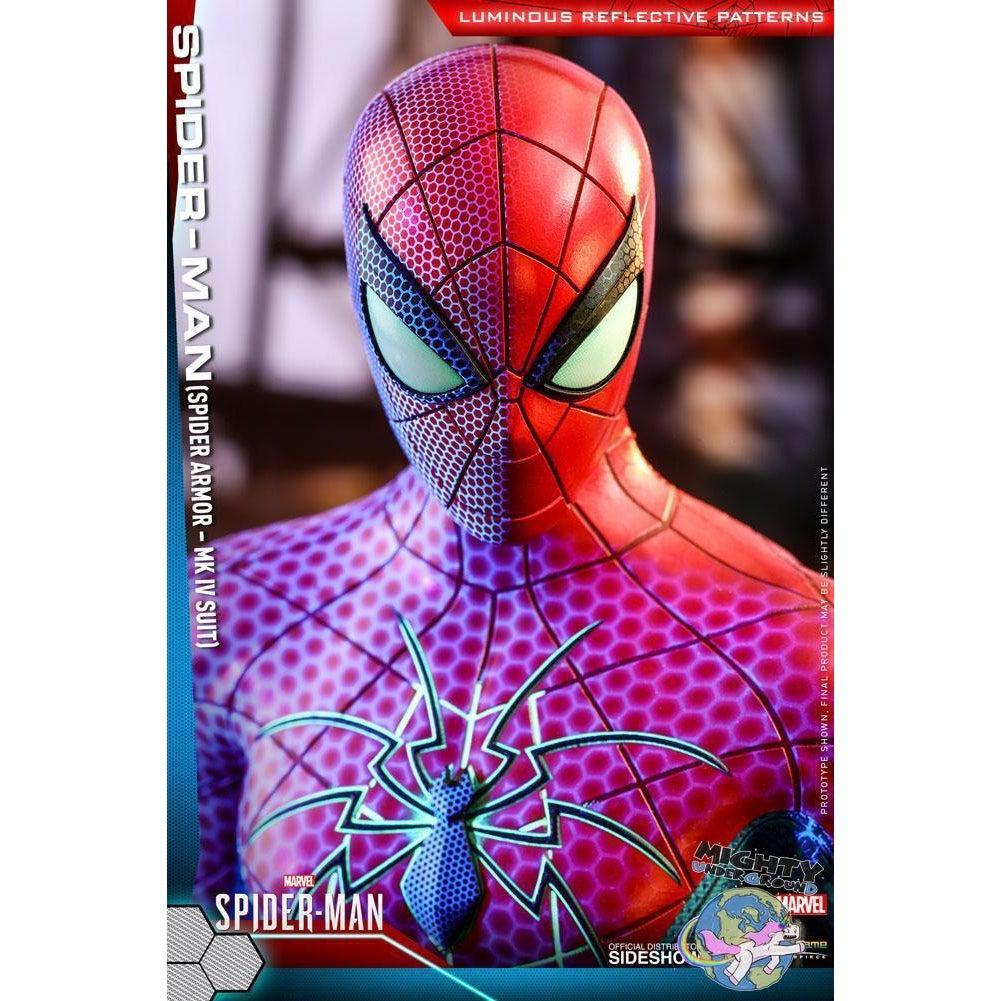 Marvel: Spider-Man Game - Spider Armor MK IV Suit 1/6 VORBESTELLUNG!-Actionfiguren-Hot Toys-mighty-underground