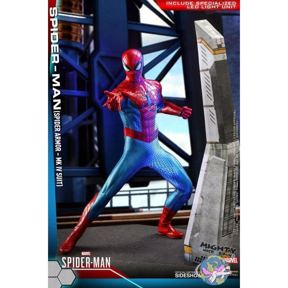 Marvel: Spider-Man Game - Spider Armor MK IV Suit 1/6 VORBESTELLUNG!-Actionfiguren-Hot Toys-mighty-underground