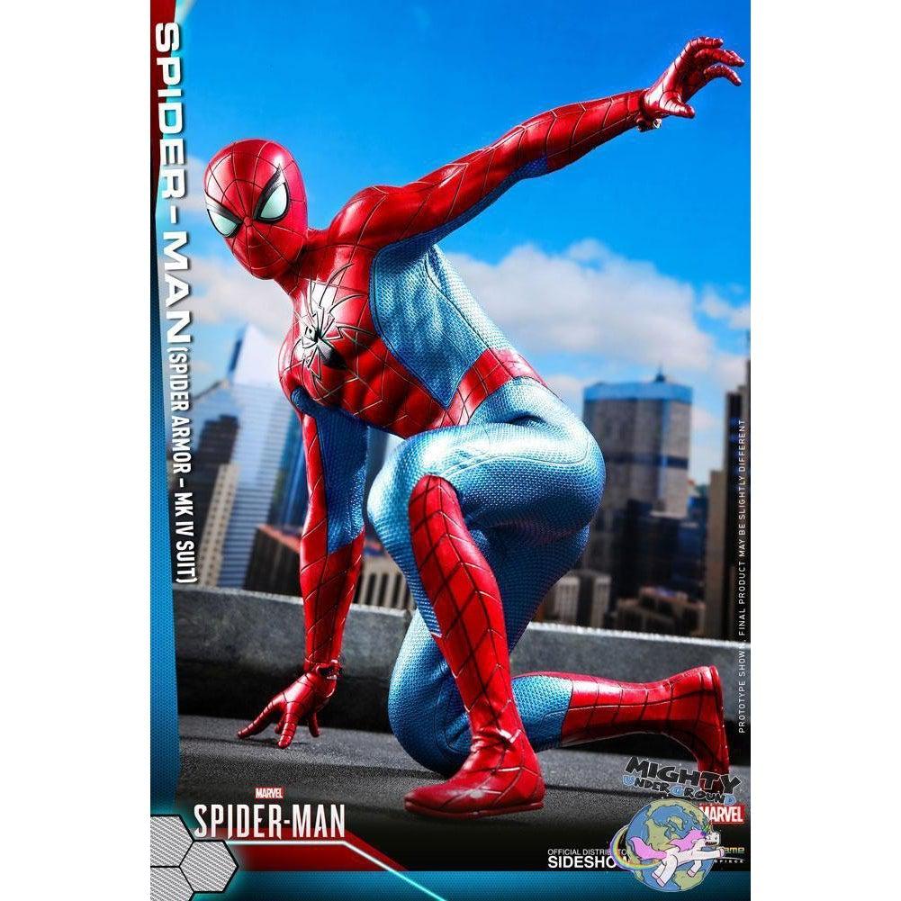 Marvel: Spider-Man Game - Spider Armor MK IV Suit 1/6 VORBESTELLUNG!-Actionfiguren-Hot Toys-mighty-underground